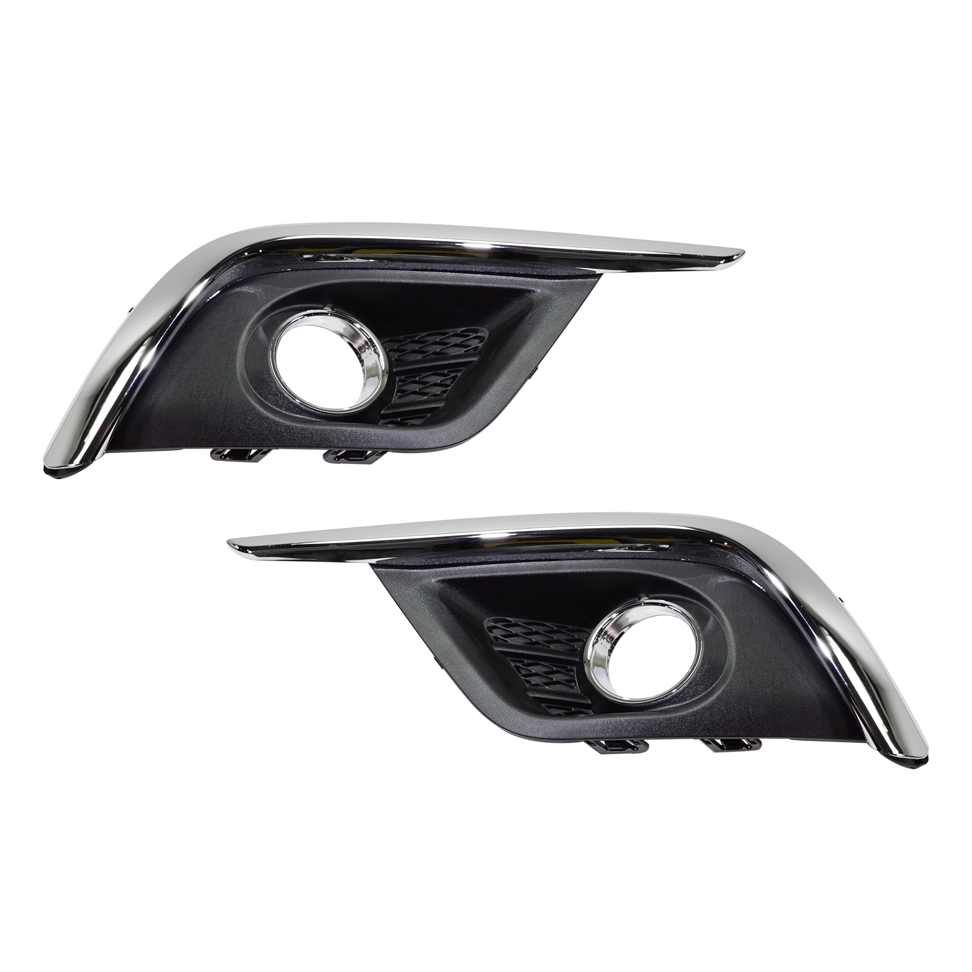 AM ENVISION 16-18 FRONT FOG LAMP COVER RH AND LH Black SKU SET RB10790001 Partslink GM1038246 GM1039246 OEM 23377237-23377238