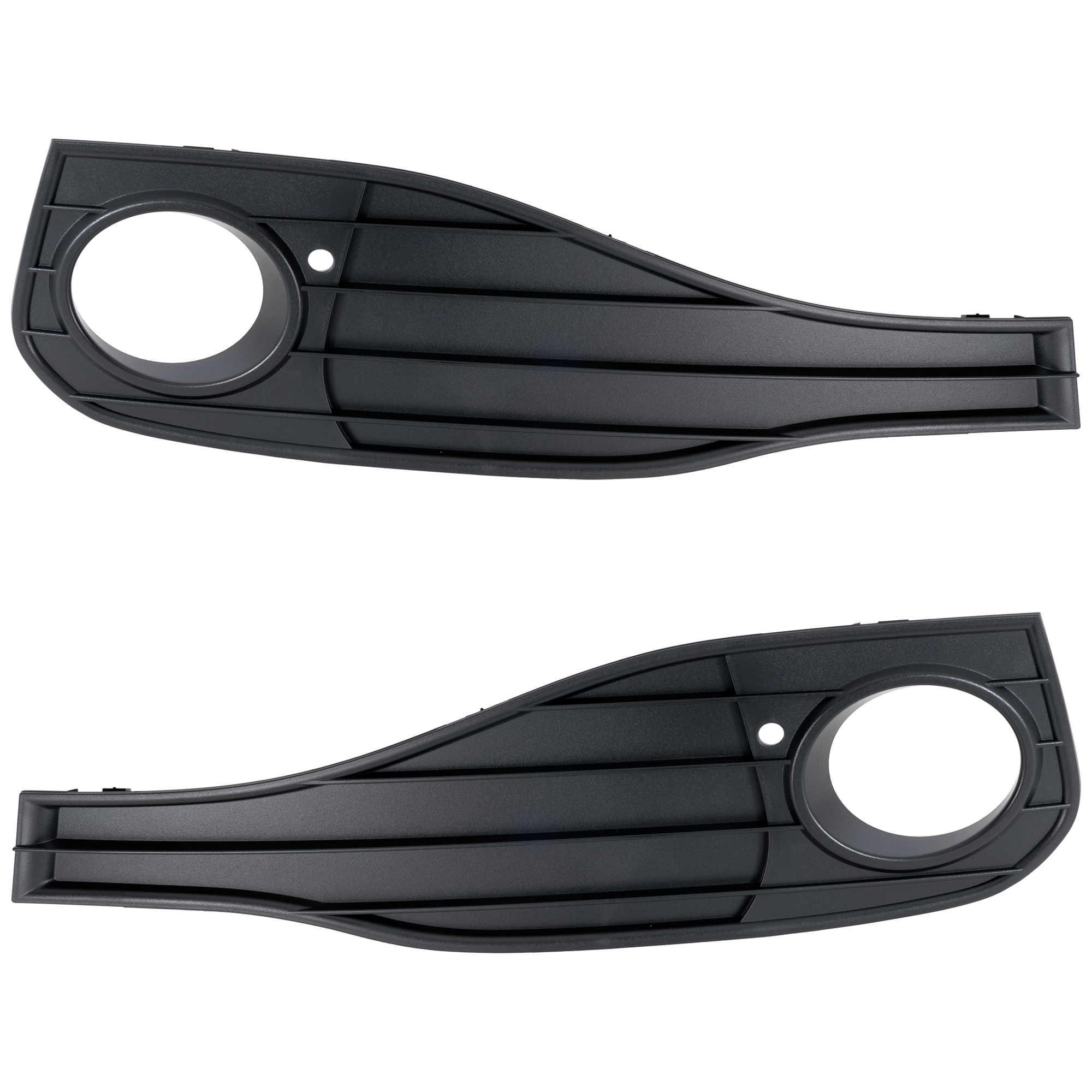 AM 4 SERIES 14-20 FRONT FOG LAMP MOLDING RH AND LH Textured Black SKU SET RB10810001 Partslink BM1039232 BM1038232 OEM 51117294686-51117294684 PFM 51