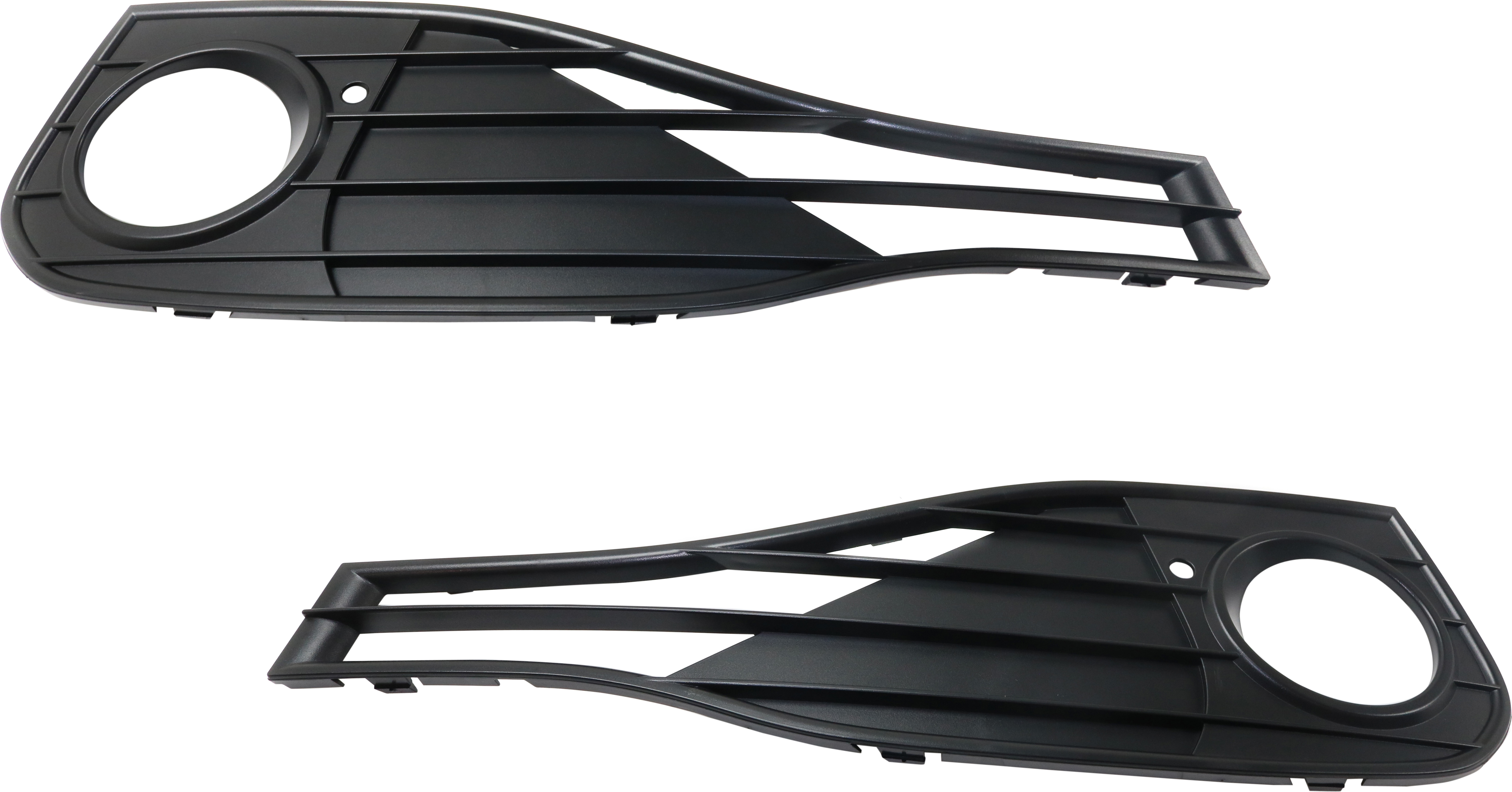 AM 4 SERIES 14-20 FRONT FOG LAMP MOLDING RH AND LH Textured Black SKU SET RB10820021 Partslink BM1038194 BM1039194 OEM 51117294683-51117294684
