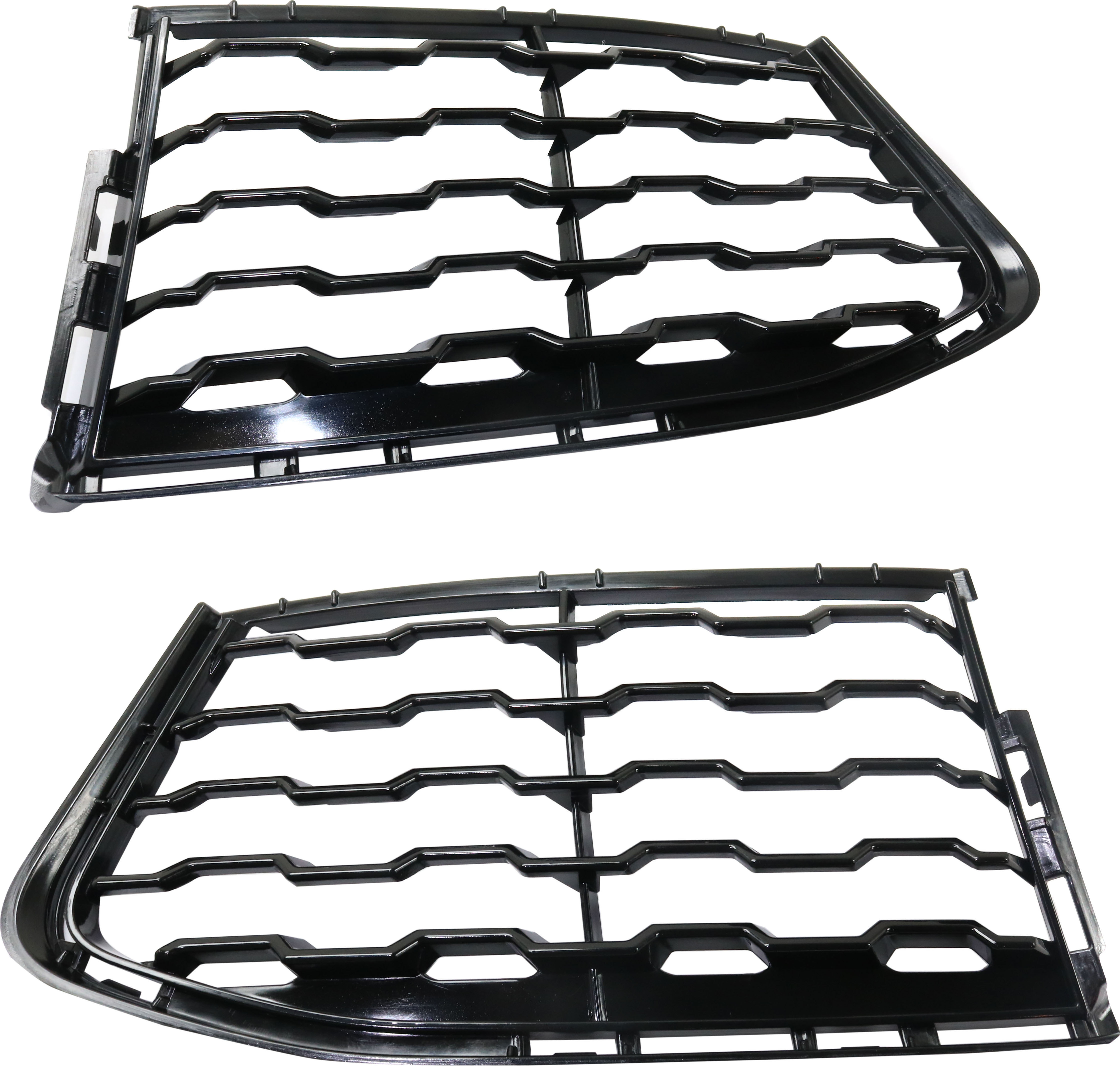 AM M760I XDRIVE M760LI XDRIVE 17-19 FRONT FOG LAMP COVER RH AND LH Black SKU SET RB10860003 Partslink BM1038191 BM1039191 OEM 51118092713-51118092714