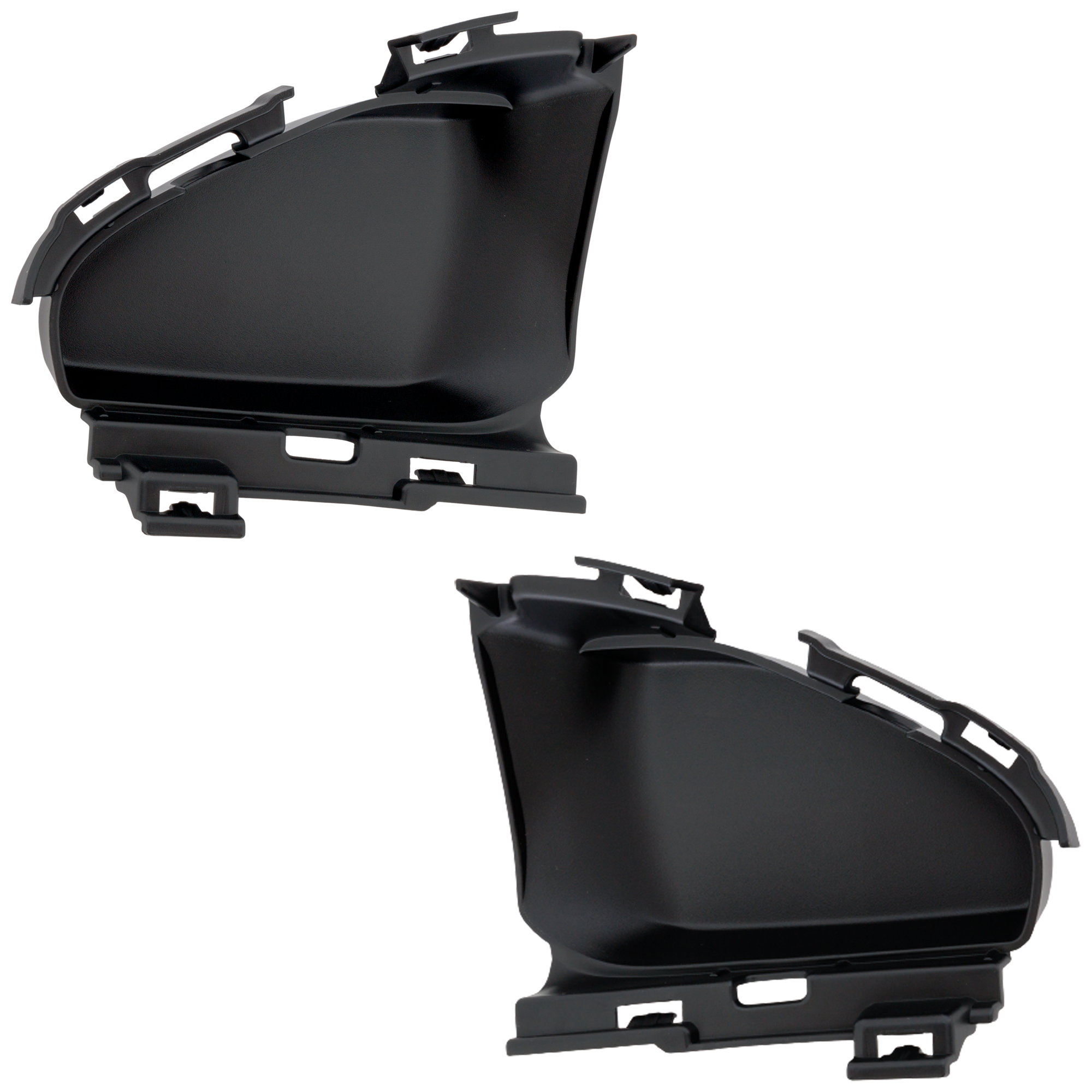AM 330I 19-22 FRONT BUMPER AIR INTAKE DUCT RH AND LH Black w o Sport Package SKU SET RB16230001 Partslink BM1038235 BM1039235 OEM 51117464271-51117464272