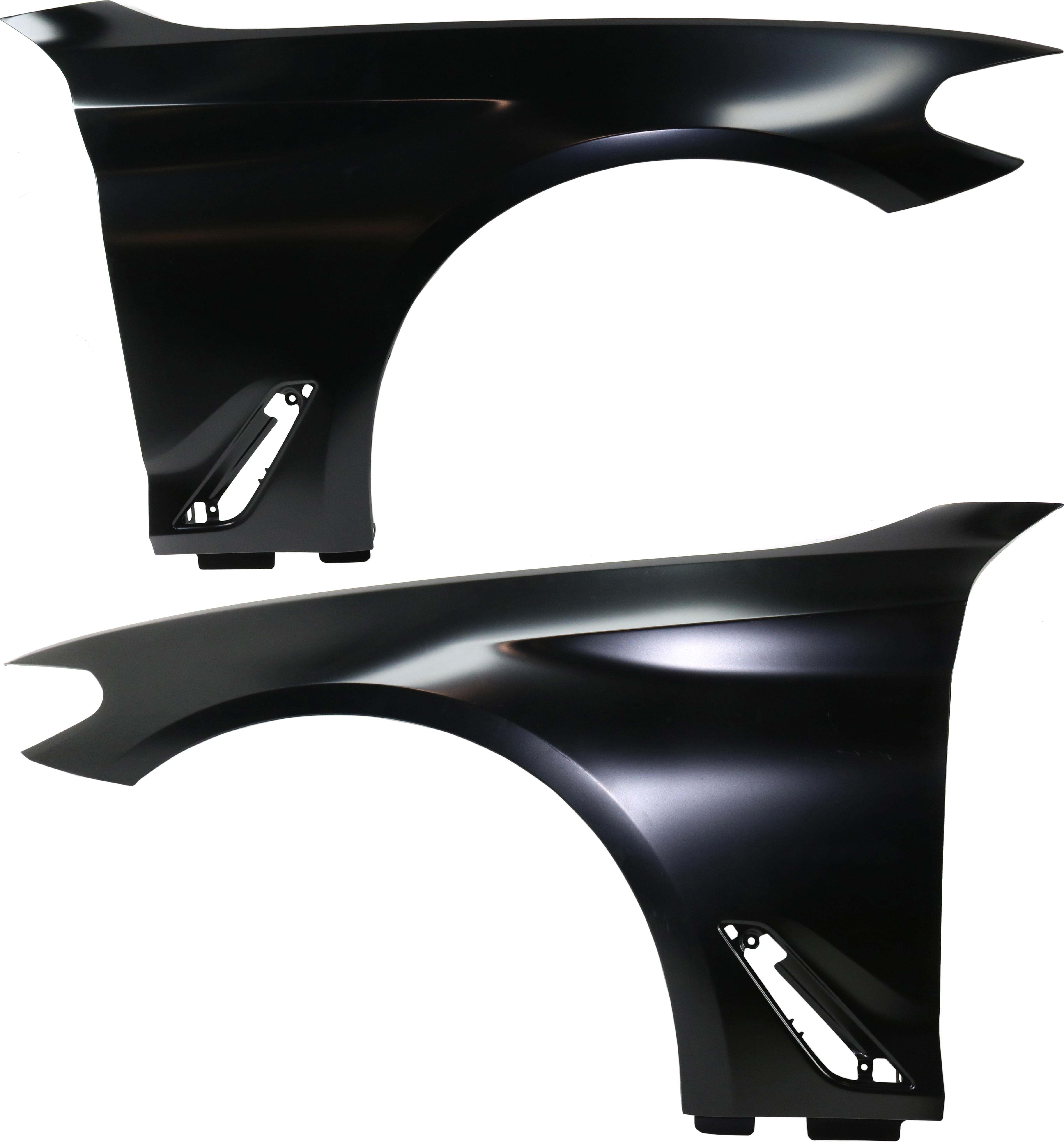 AM 5 SERIES 17-23 FRONT FENDER RH AND LH Primed Sedan Steel SKU SET RB22010011-2 Partslink BM1240171 BM1241171 OEM 41007443687 PFM 41007443689 PF