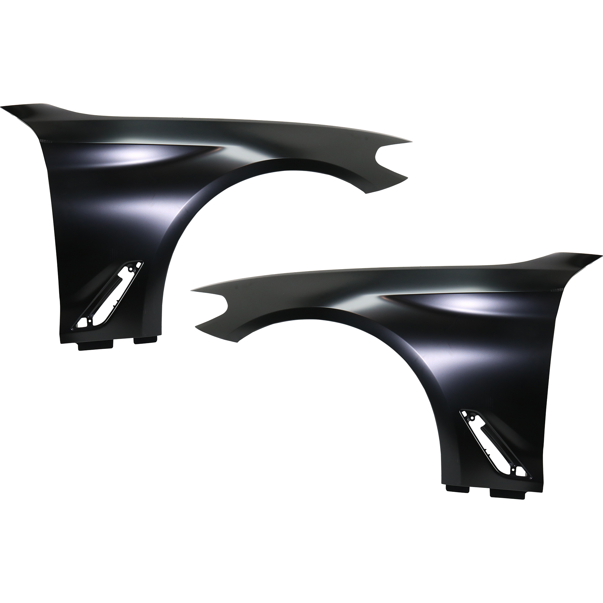 AM 5 SERIES 17-23 FRONT FENDER RH AND LH Primed Sedan Aluminum CAPA SKU SET RB22010013Q Partslink BM1240170C BM1241170C OEM 41007443687-41007443688