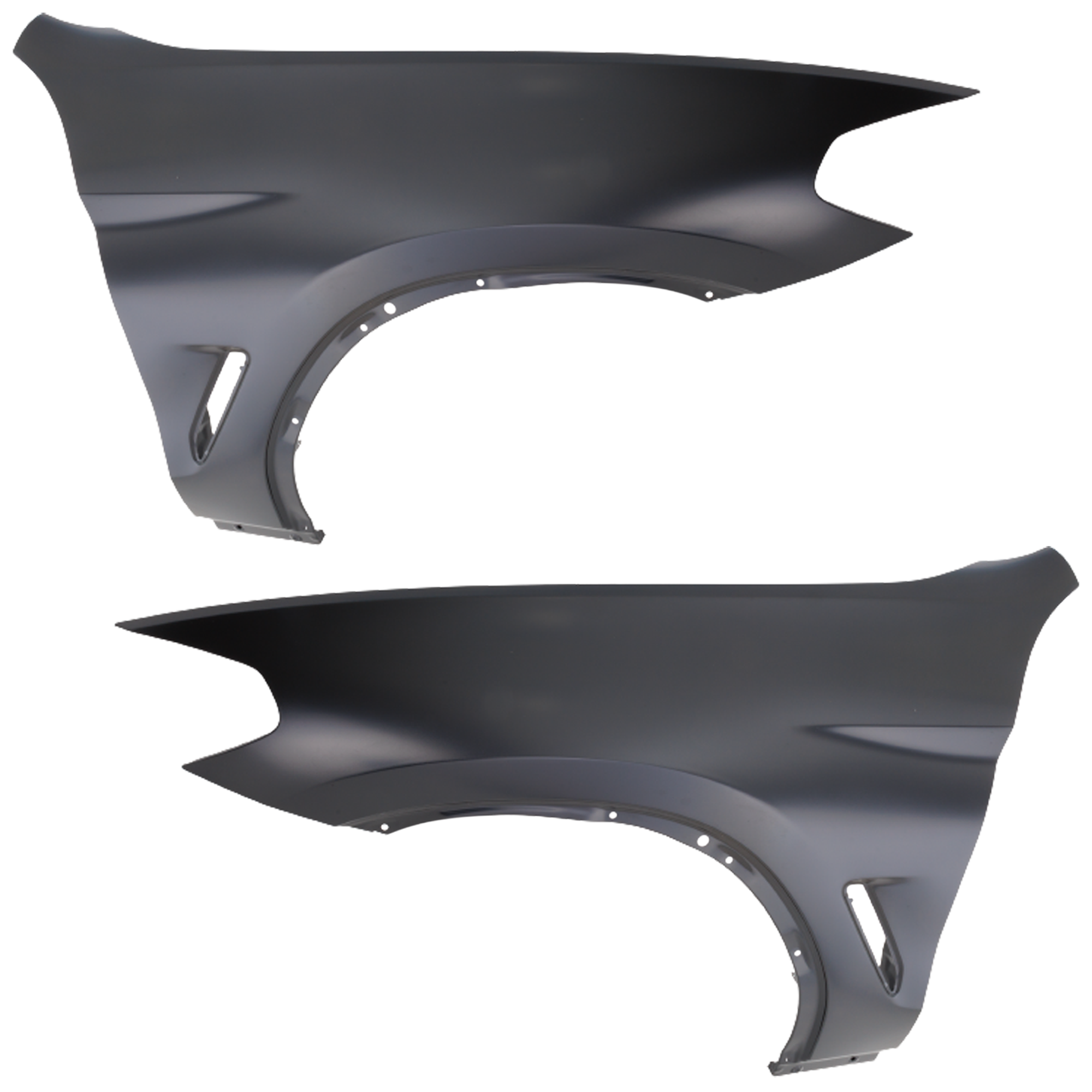 AM X3-18-24 X4-19-24 FRONT FENDER RH AND LH Primed Aluminum 30I M40I Models CAPA SKU SET RB22010027Q Partslink BM1240172C BM1241172C OEM 41007930972-41007930973