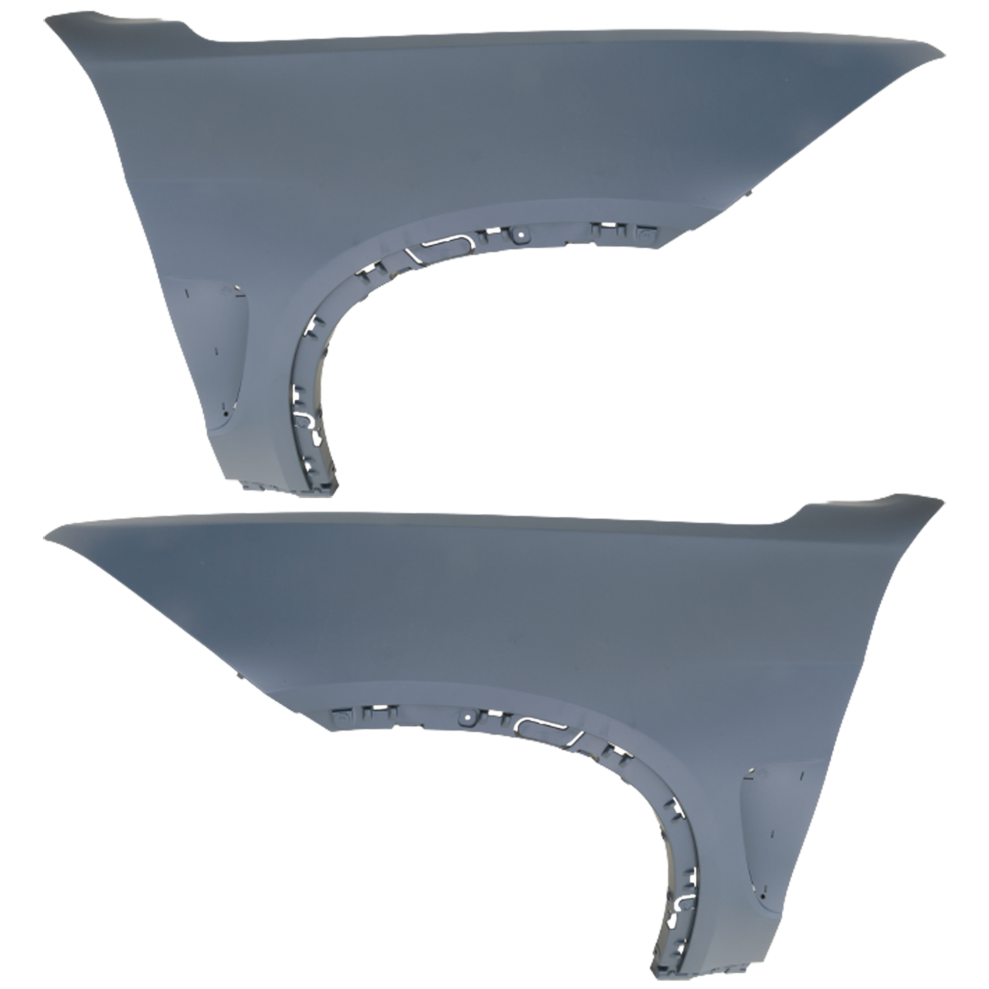 AM X5-15-18 FRONT FENDER RH AND LH Primed SKU SET RB22010048 Partslink BM1240168 BM1241168 OEM 51658056337-51658056338