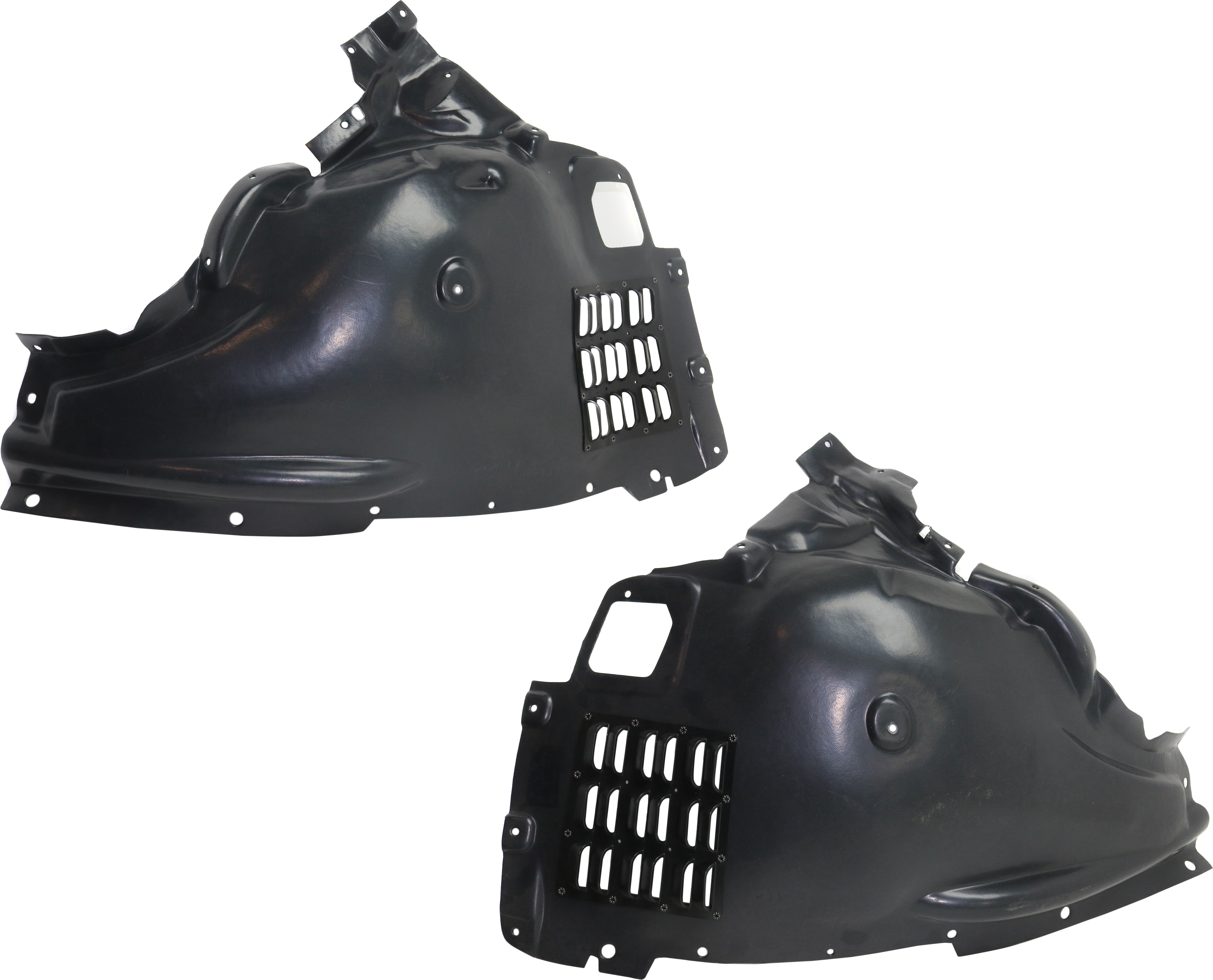 AM X5-14-18 FRONT FENDER LINER RH and LH Front Section SKU SET RB22210011 Partslink BM1249152 BM1248152 OEM 51717290854-51717325616-517172