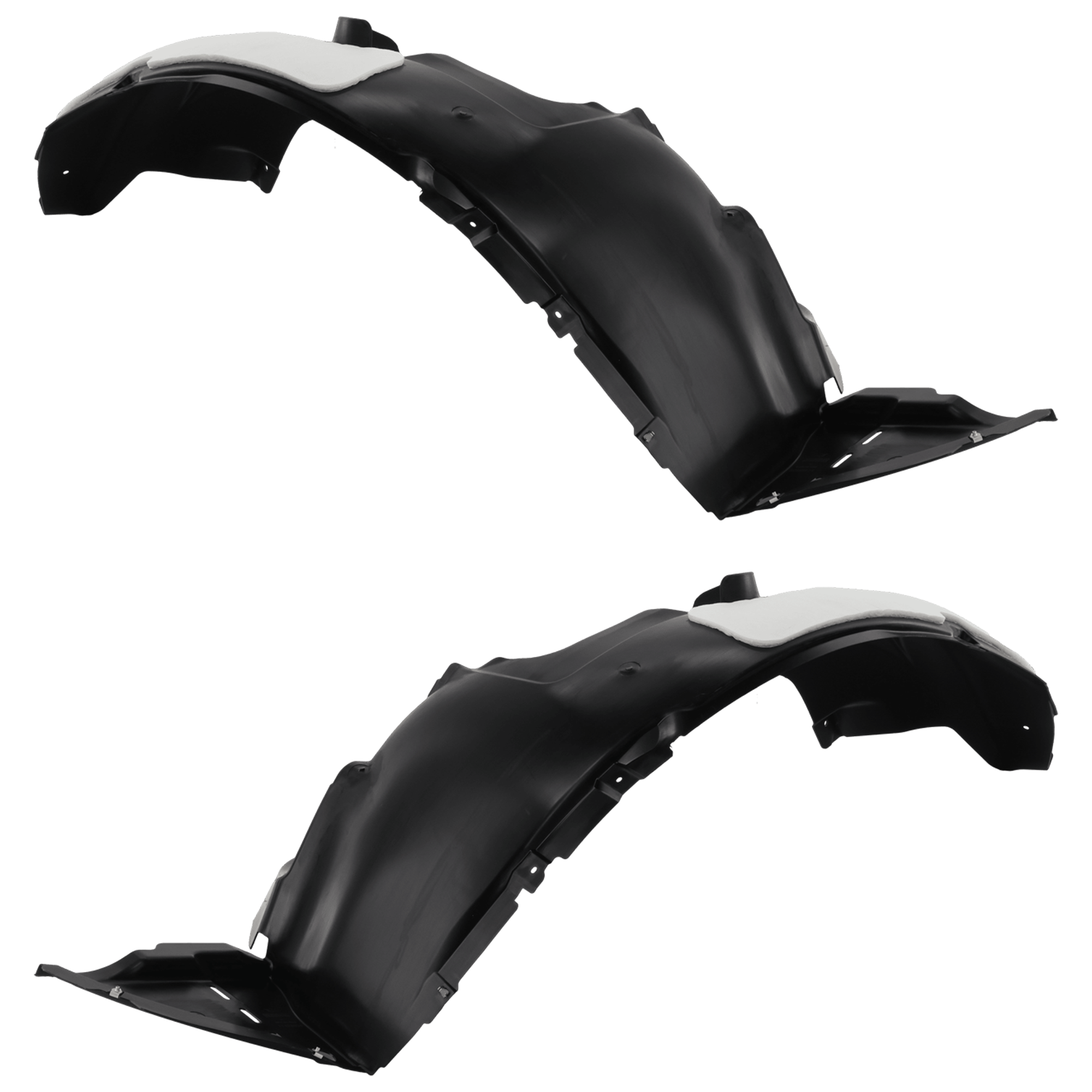 AM ENCORE 13-16 FRONT FENDER LINER RH AND LH Polypropylene Injection Form CAPA SKU SET RB22210013Q Partslink GM1249266C GM1248266C OEM 42454596-95422561-42454595-954