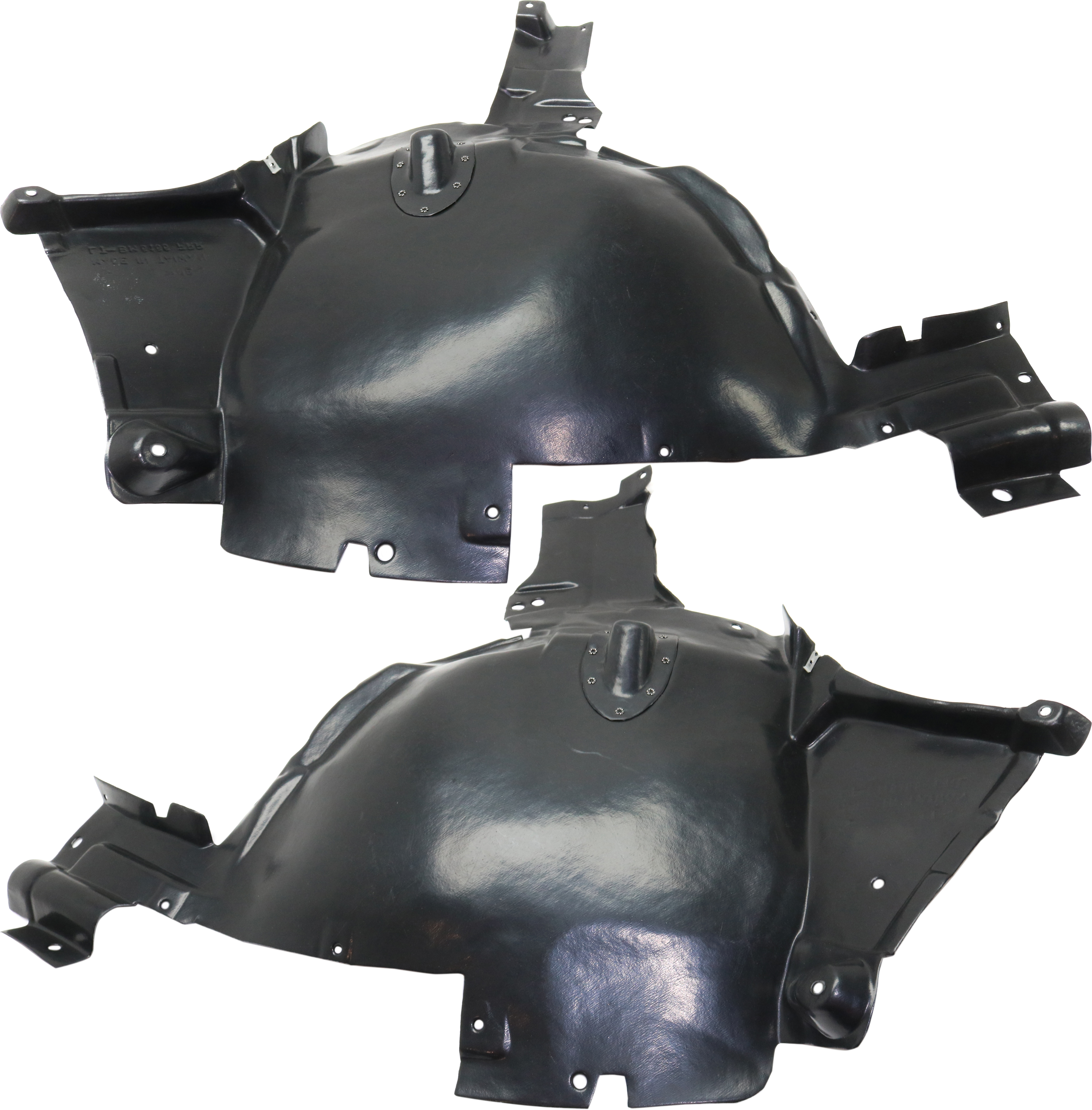 AM X5-14-18 FRONT FENDER LINER RH and LH Rear Section SKU SET RB22210017 Partslink BM1248153 BM1249153 OEM 51717291197-51717291198