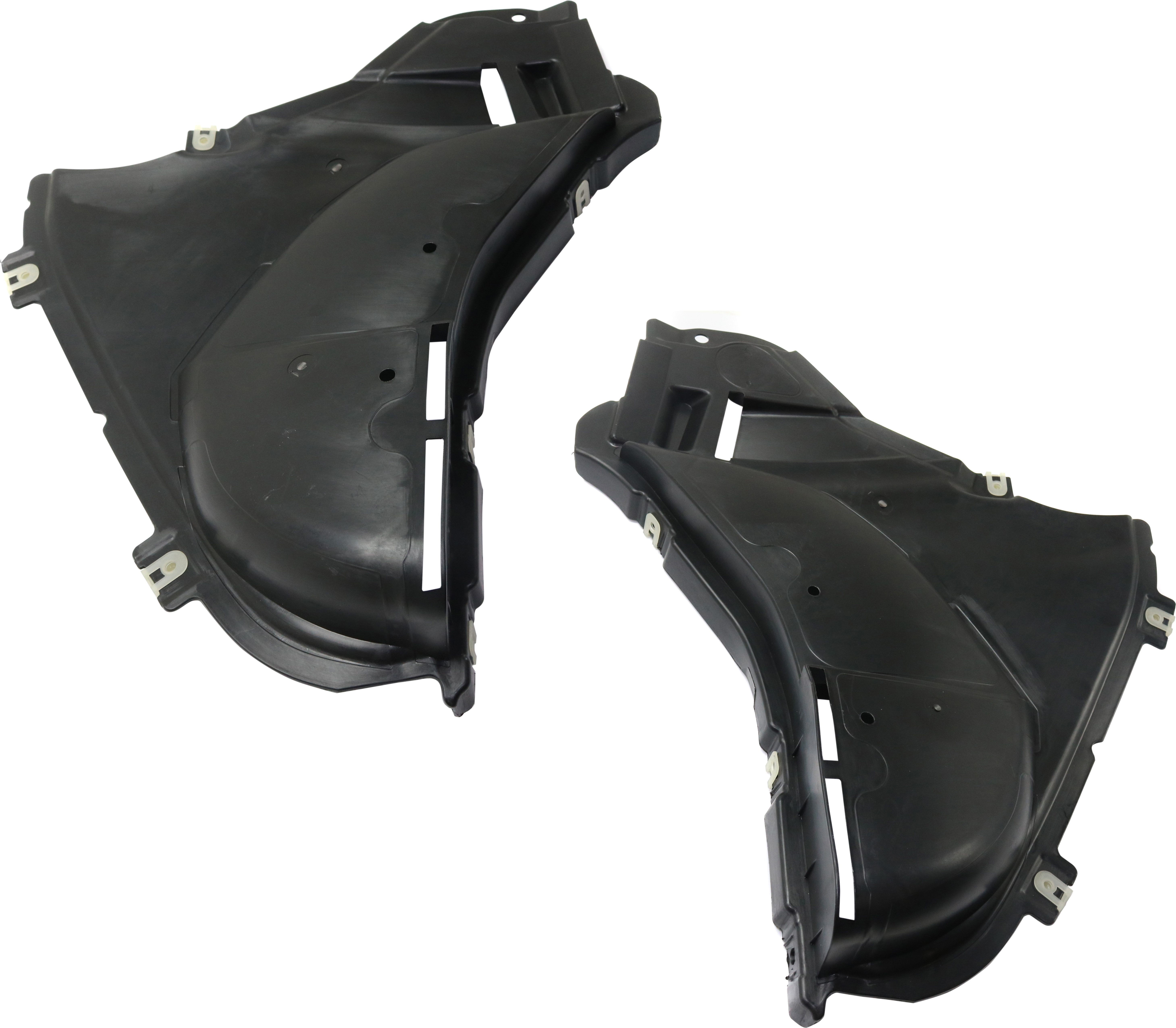 AM 5 SERIES 17-20 FRONT FENDER LINER RH AND LH Front Section w o M Package SKU SET RB22210025 Partslink BM1250134 BM1251134 OEM 51757340743-51757340744