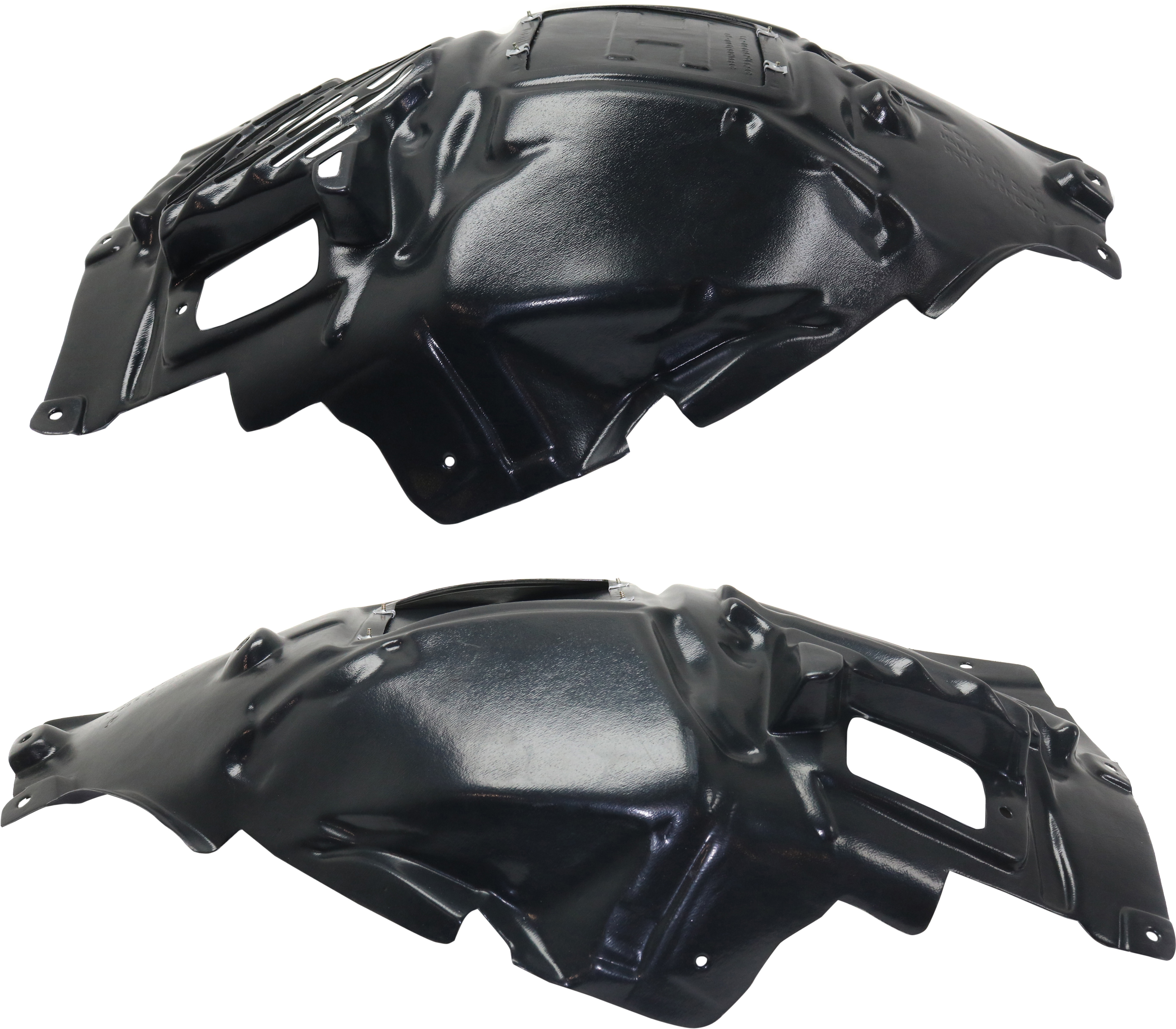AM 3 SERIES GT 14-19 FRONT FENDER LINER RH AND LH Middle Section SKU SET RB22210031 Partslink BM1248154 BM1249155 OEM 51717288909-51717288912