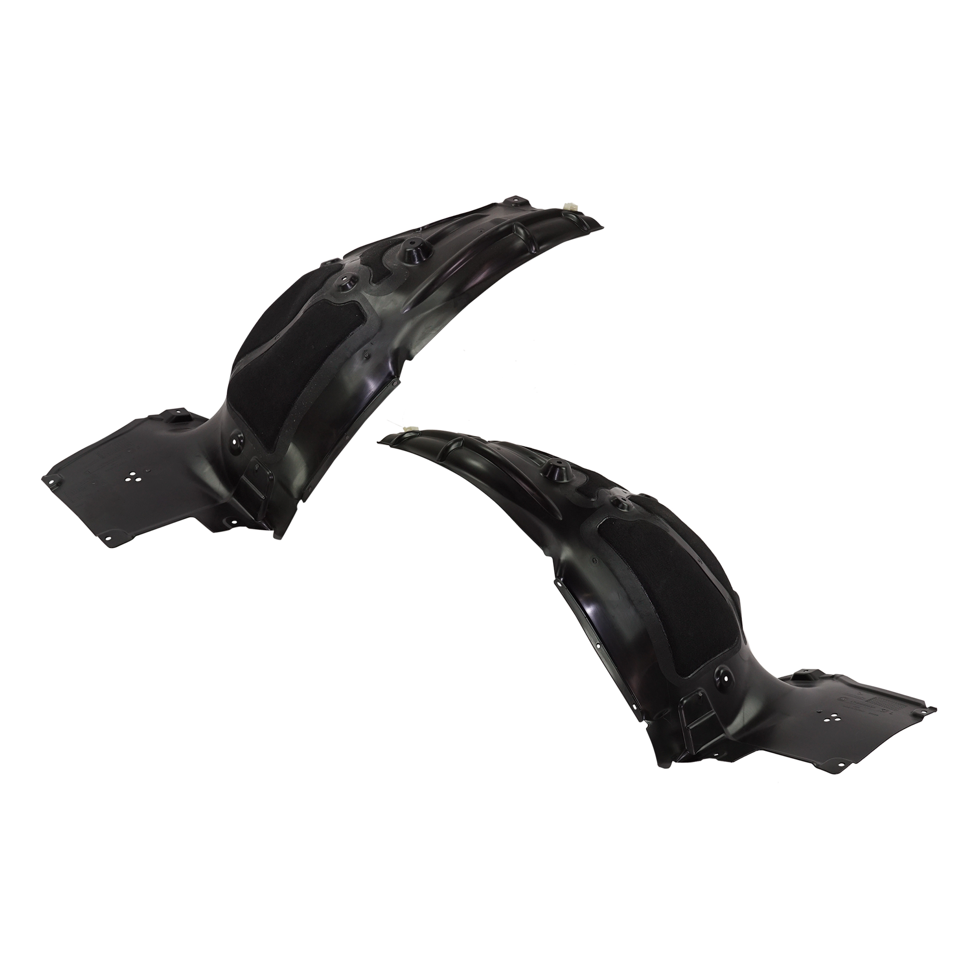 AM 3 SERIES 19-24 FRONT FENDER LINER RH AND LH Rear Section Sedan SKU SET RB22210051 Partslink BM1249162 BM1248162 OEM 51717340928-51717340927