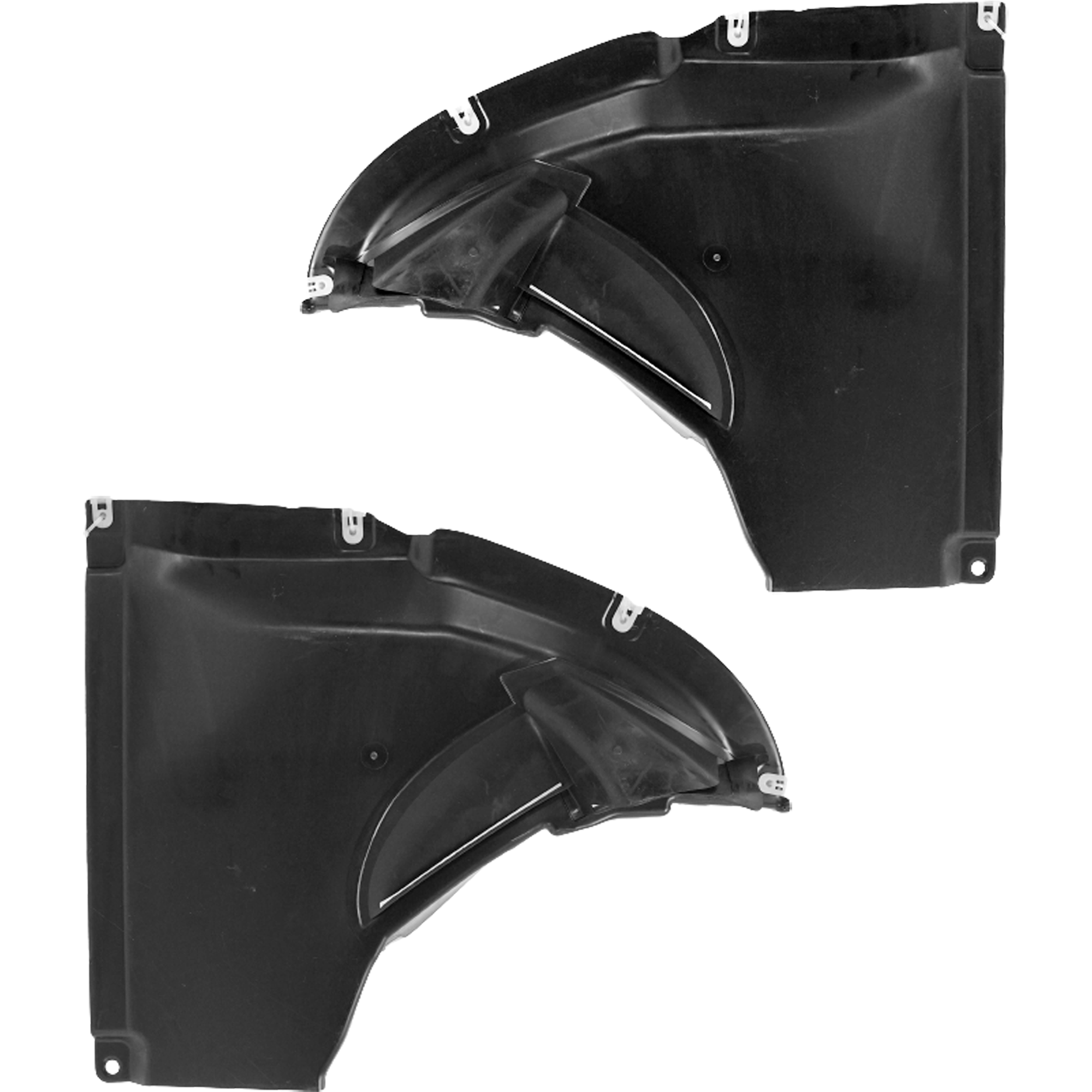 AM X4-19-21 FRONT FENDER LINER RH AND LH Front Section 30i M40i Models SKU SET RB22210061 Partslink BM1250139 BM1251139 OEM 51717445679-51717445680