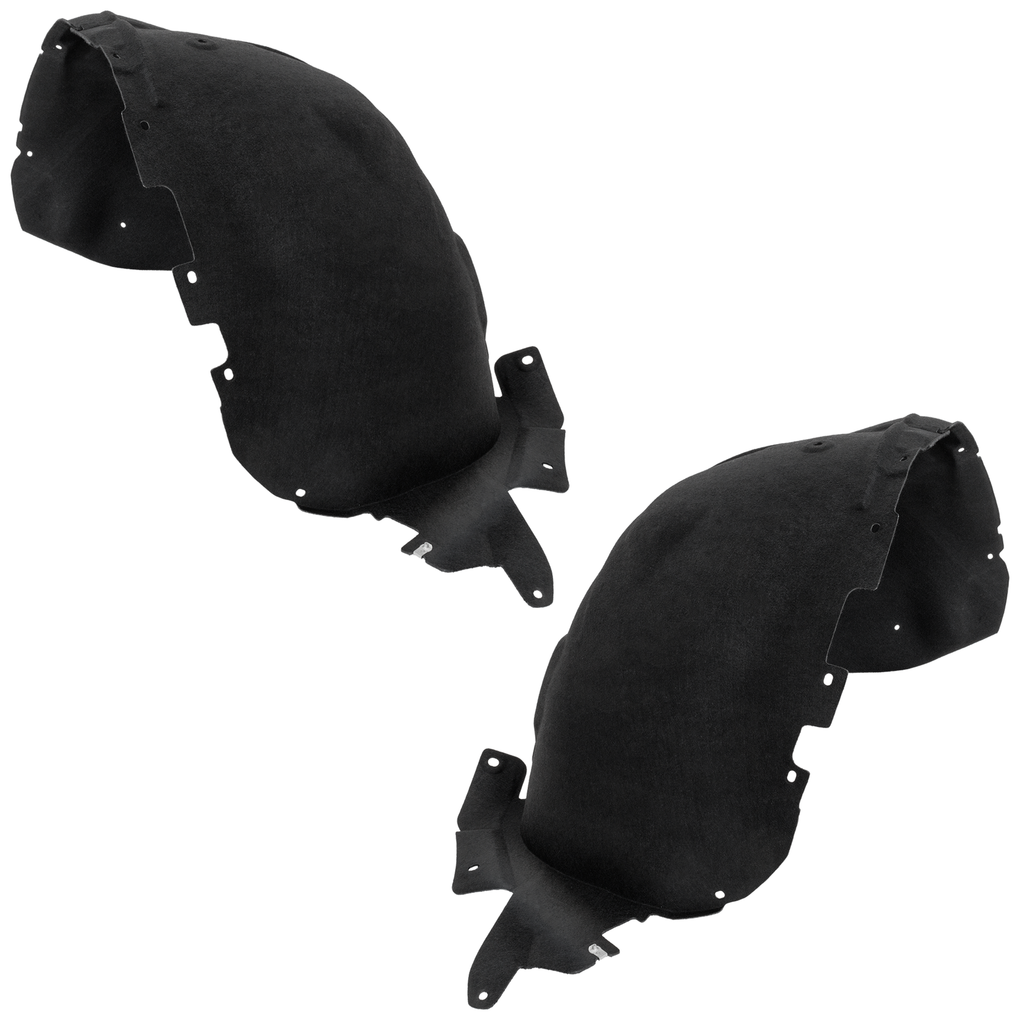 AM ENCORE GX 20-24 FRONT FENDER LINER RH AND LH Polyethylene CAPA SKU SET RB22210069Q Partslink GM1248320C GM1249320C OEM 42755111-42755112