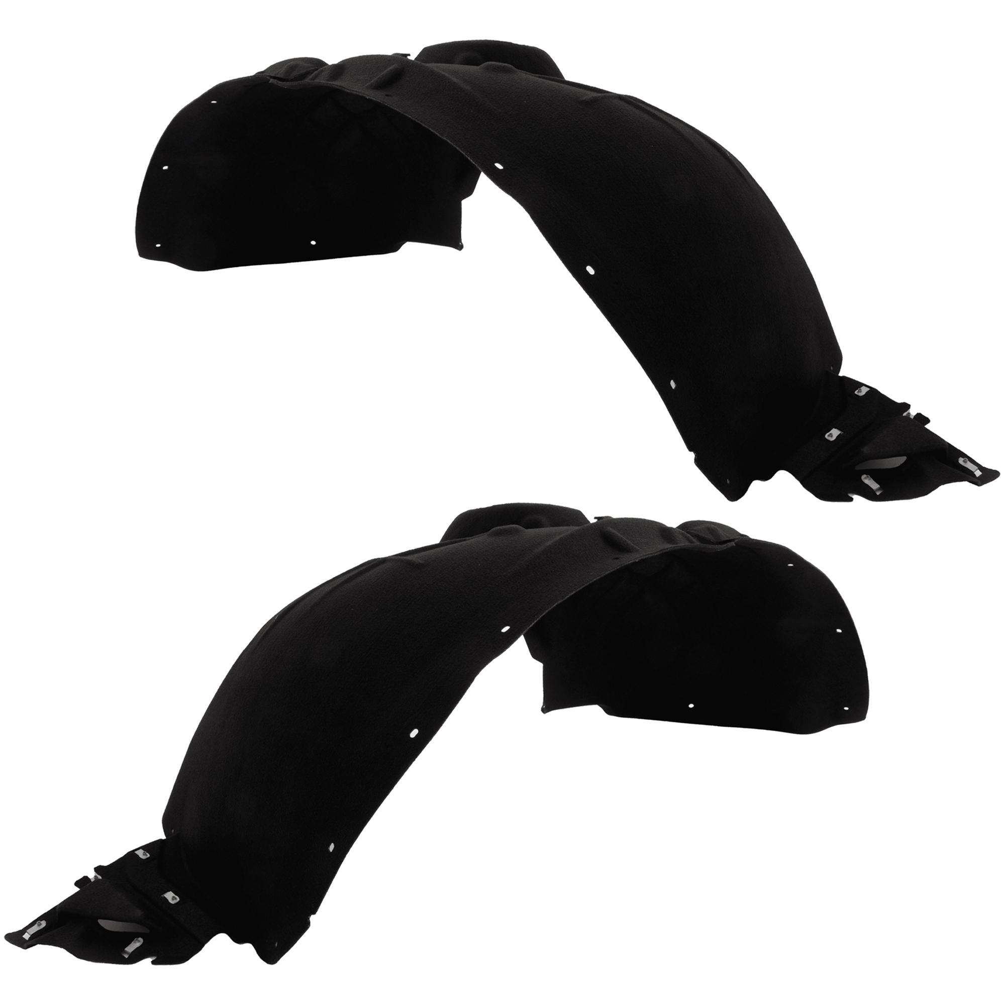 AM ENVISION 21-23 FRONT FENDER LINER RH AND LH Plastic Heated Form CAPA SKU SET RB22210071Q Partslink GM1249326C GM1248326C OEM 84941939-84951620