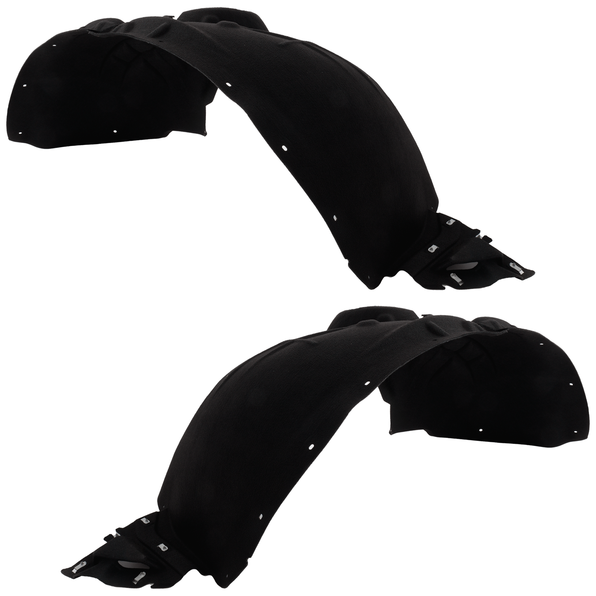 AM ENVISION 21-23 FRONT FENDER LINER RH AND LH Plastic Heated Form SKU SET RB22210071 Partslink GM1249326 GM1248326 OEM 84941939-84951620