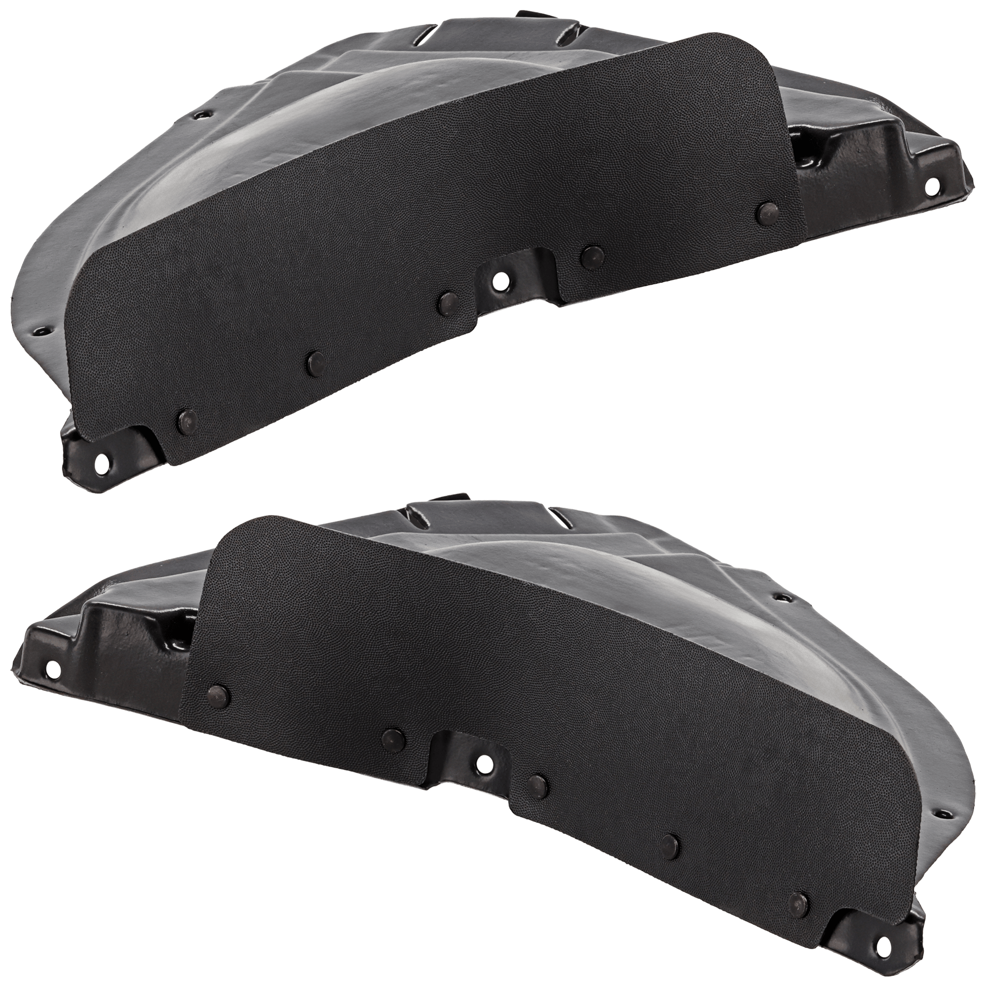 AM 7 SERIES 09-15 FRONT FENDER LINER RH AND LH Lower Section w o M Package Vacuum Form SKU SET RB22210077 Partslink BM1248116 BM1249116 OEM 51757185005-51757185006