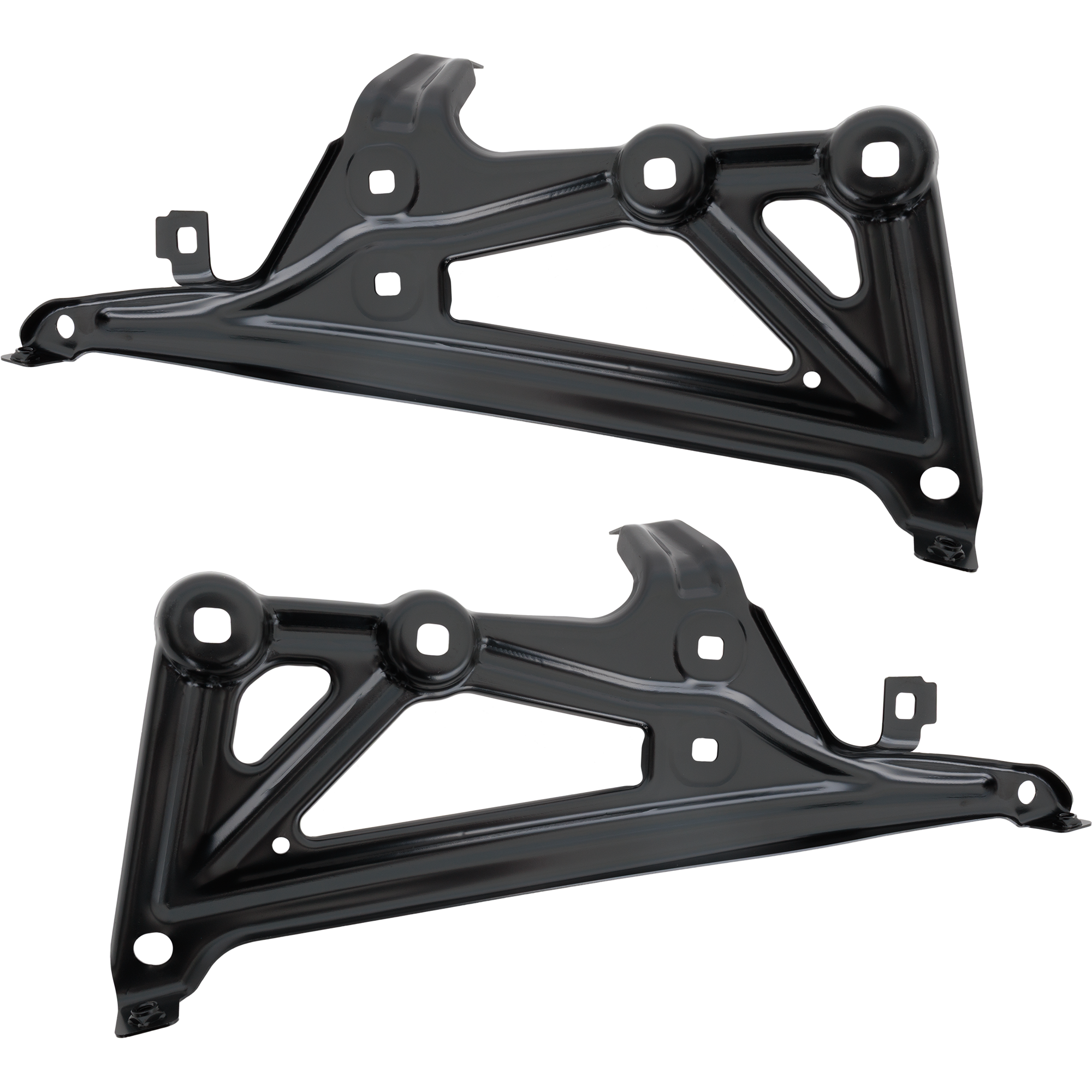 AM X1-16-22 FRONT FENDER SUPPORT RH AND LH Fender Panel Extension Steel SKU SET RB22370015 Partslink BM1244111 BM1245111 OEM 41007427129-41007427130