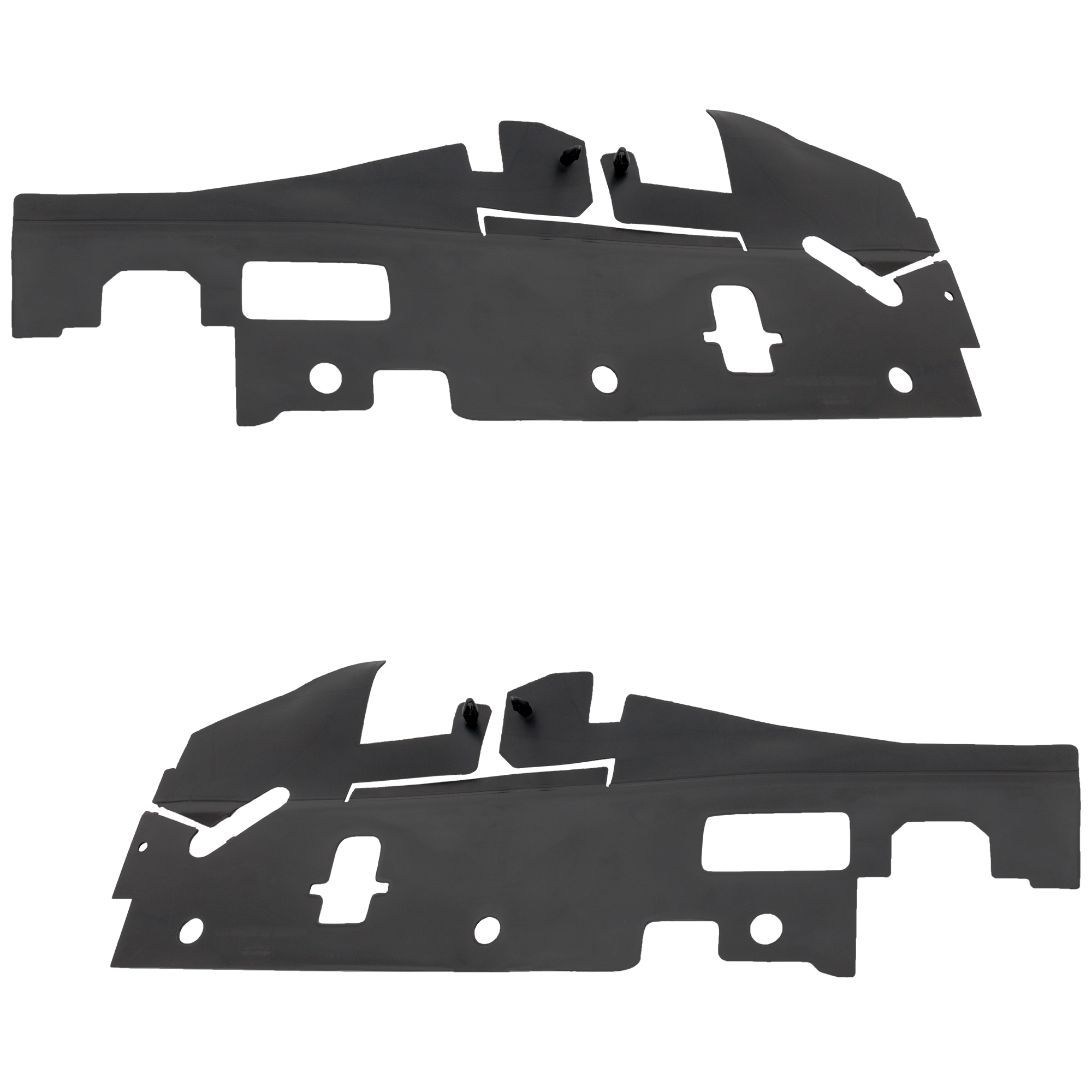 AM ENCLAVE 08-12 RADIATOR SUPPORT RH AND LH Side Air Baffle SKU SET RB25050017 Partslink GM1218125 GM1218126 OEM 22922131-25784541