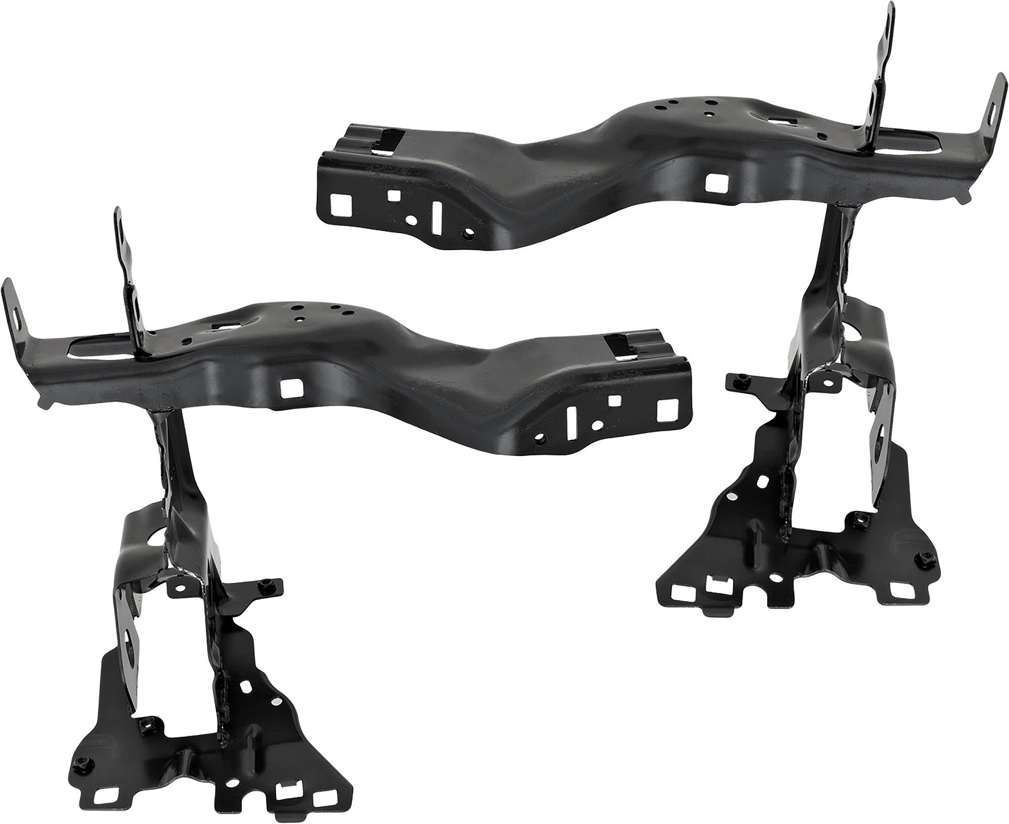 AM 5 SERIES 17-23 RADIATOR SUPPORT RH AND LH Side Suport Steel SKU SET RB25050021 Partslink BM1225196 BM1225197 OEM 51647383857 PFM 51647383858 PF
