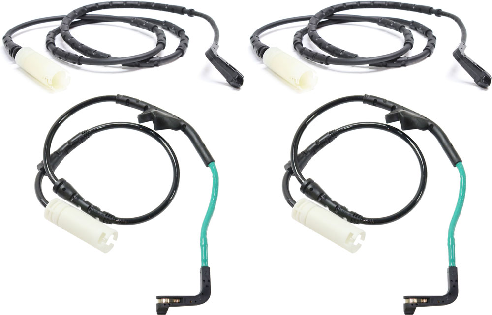 AM 3 SERIES 06-13 FRONT AND REAR BRAKE PAD SENSOR RH AND LH Set of 4 SKU SET RB27180001-4 OEM 34356789440-34356789445
