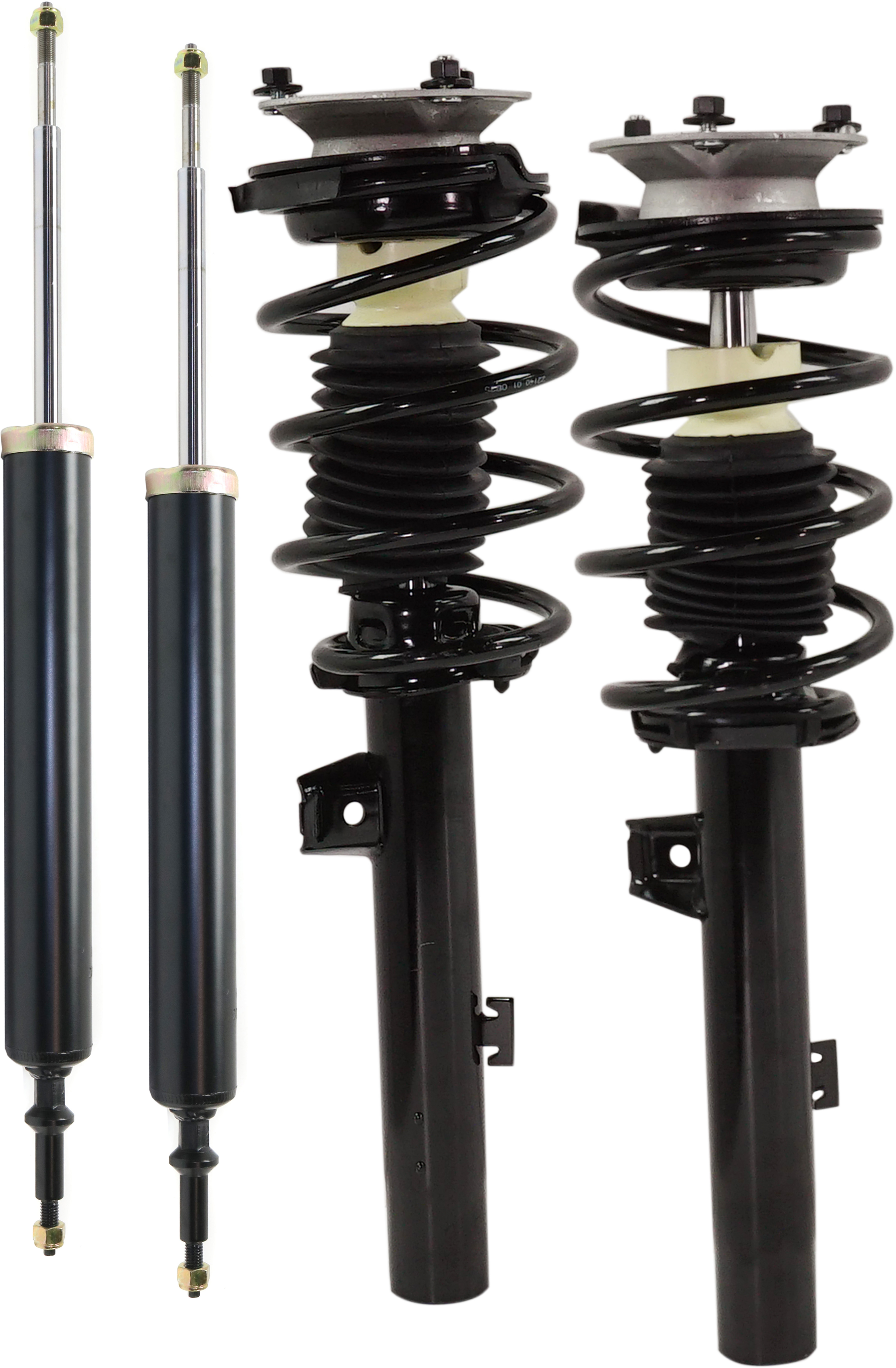 AM 328I 335I 07-13 FRONT SHOCK AND FULLY LOADED STRUT RH AND LH Set of 4 SKU SET RB28050021-4 B OEM 272313-1337022-31316782856-313