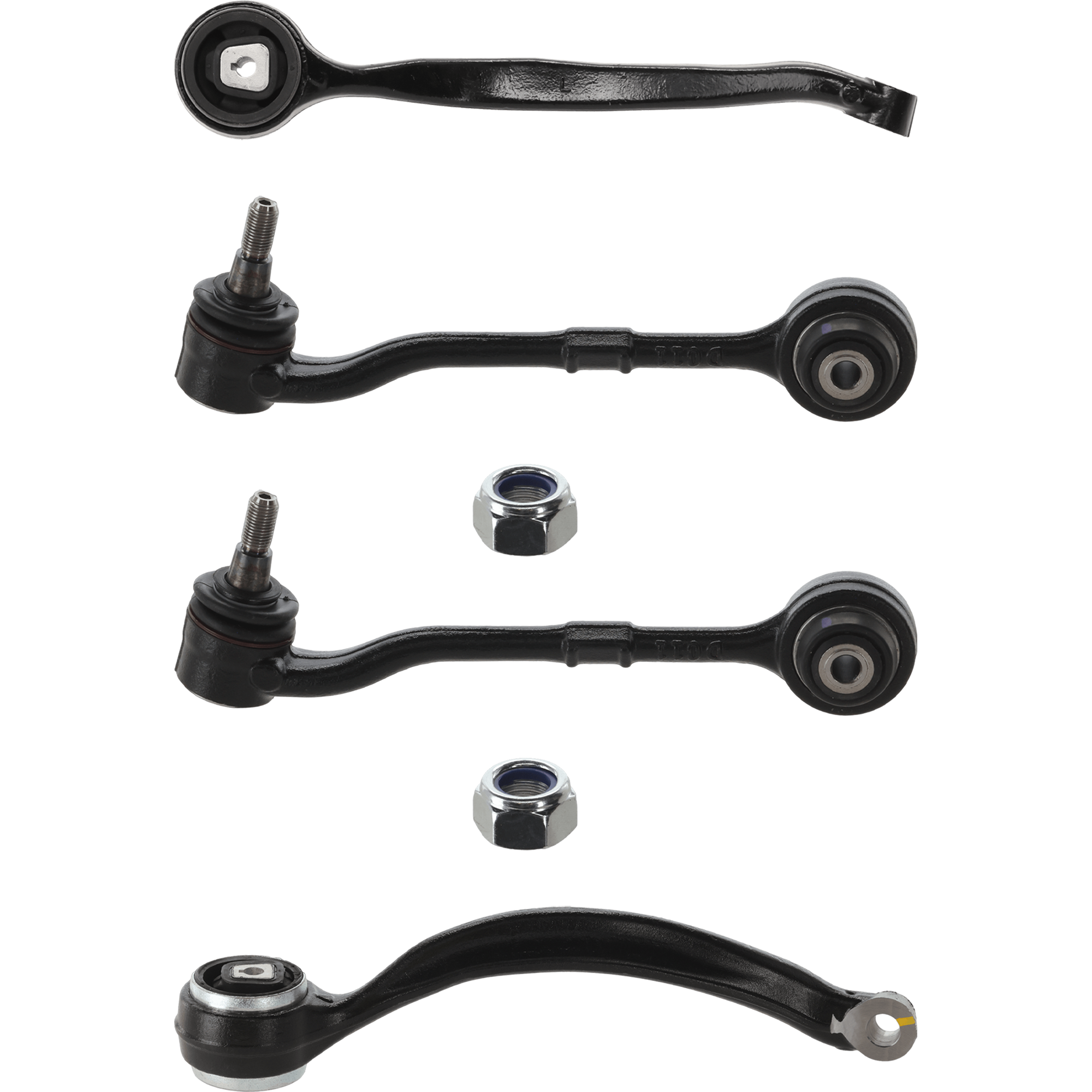 AM 3 SERIES 06-15 FRONT CONTROL ARM RH AND LH Lower Frontward and Rearward w Ball Joint w Bushing SKU SET RB28150004-4 OEM 31126768983-31126768984-311267