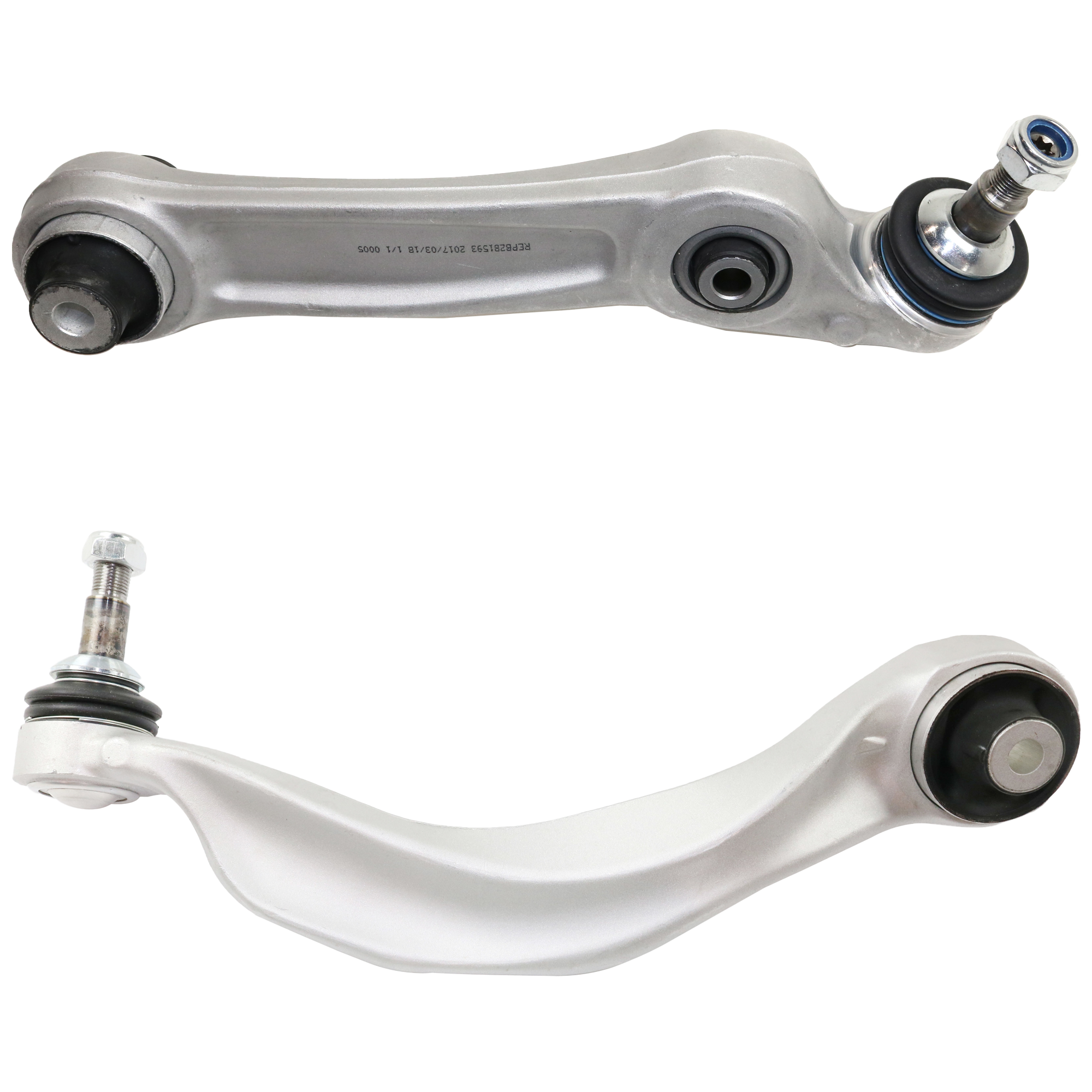 AM 5 SERIES 11-16 FRONT CONTROL ARM RH Lower Frontward and Rearward Set of 2 SKU SET RB28150007 A OEM 31126775972-31126794204