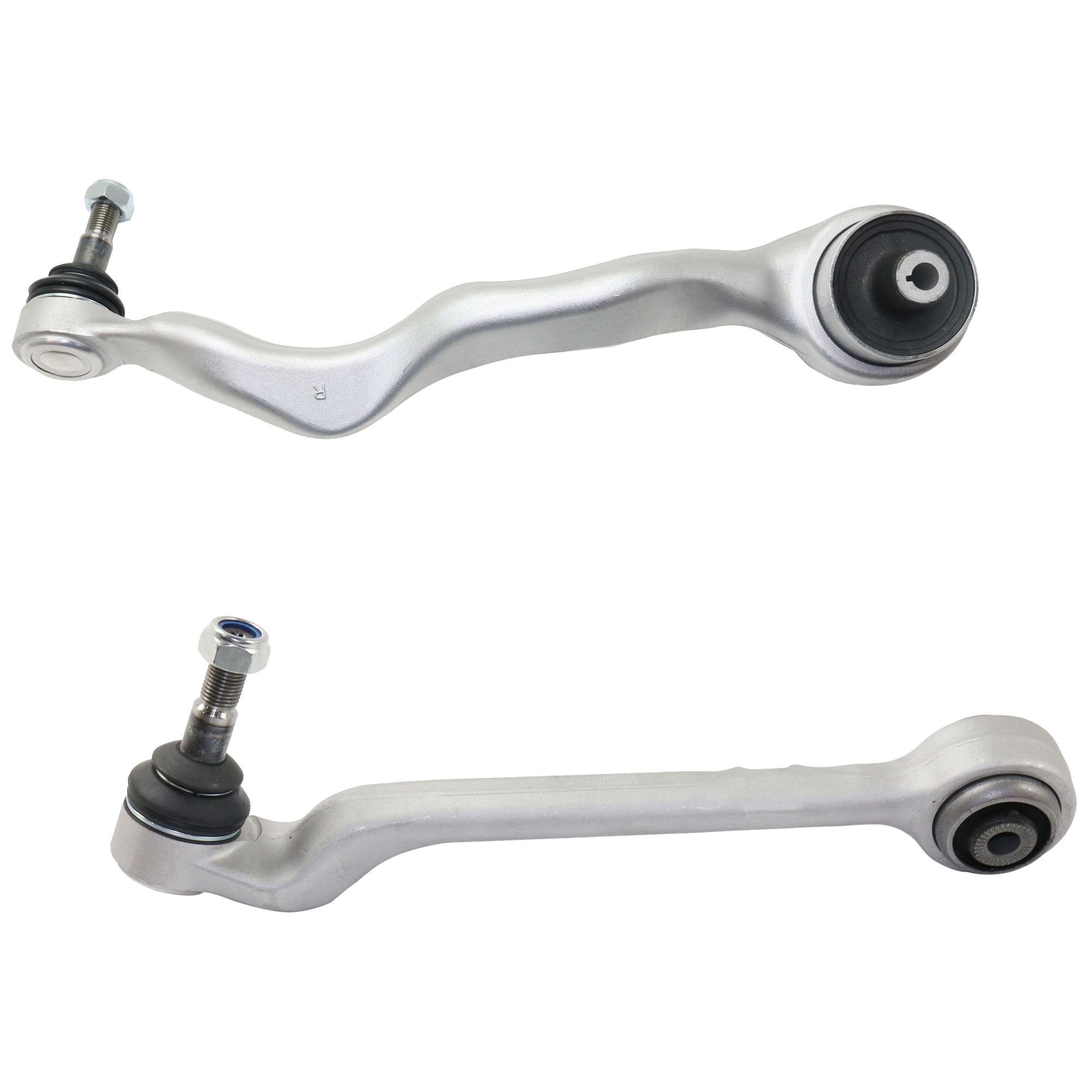AM 3 SERIES 12-18-4 SERIES 14-20 FRONT CONTROL ARM RH Lower Forward and Rearward Set of 2 with Ball Joint and Bushing RWD SKU SET RB28150011-2 OEM 31126852992-31126855742