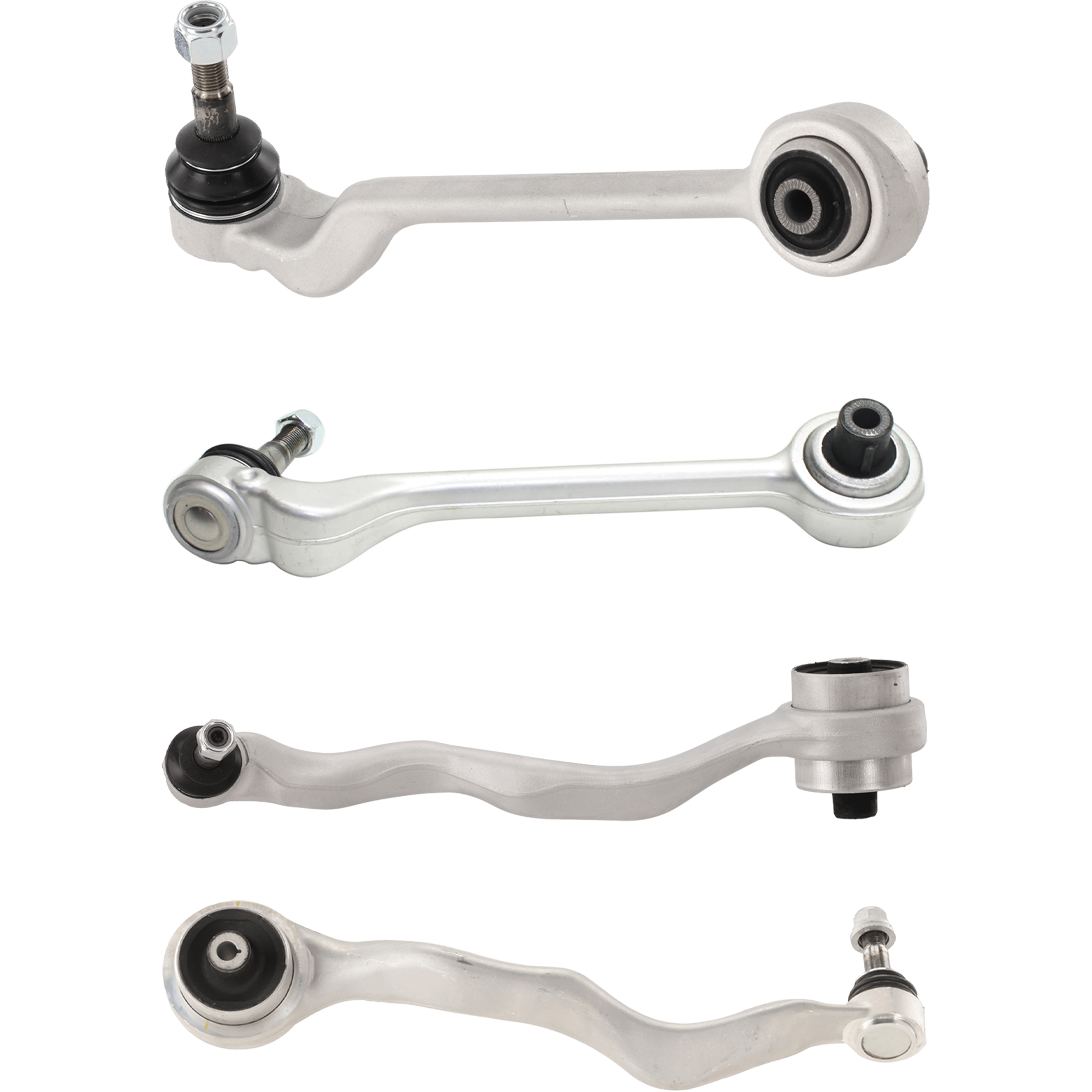 AM 3 SERIES 12-13 FRONT CONTROL ARM RH AND LH Lower Frontward and Rearward Set of 4 w Ball Joint and Bushing SKU SET RB28150011 C OEM 31126763699-31126770849-311267