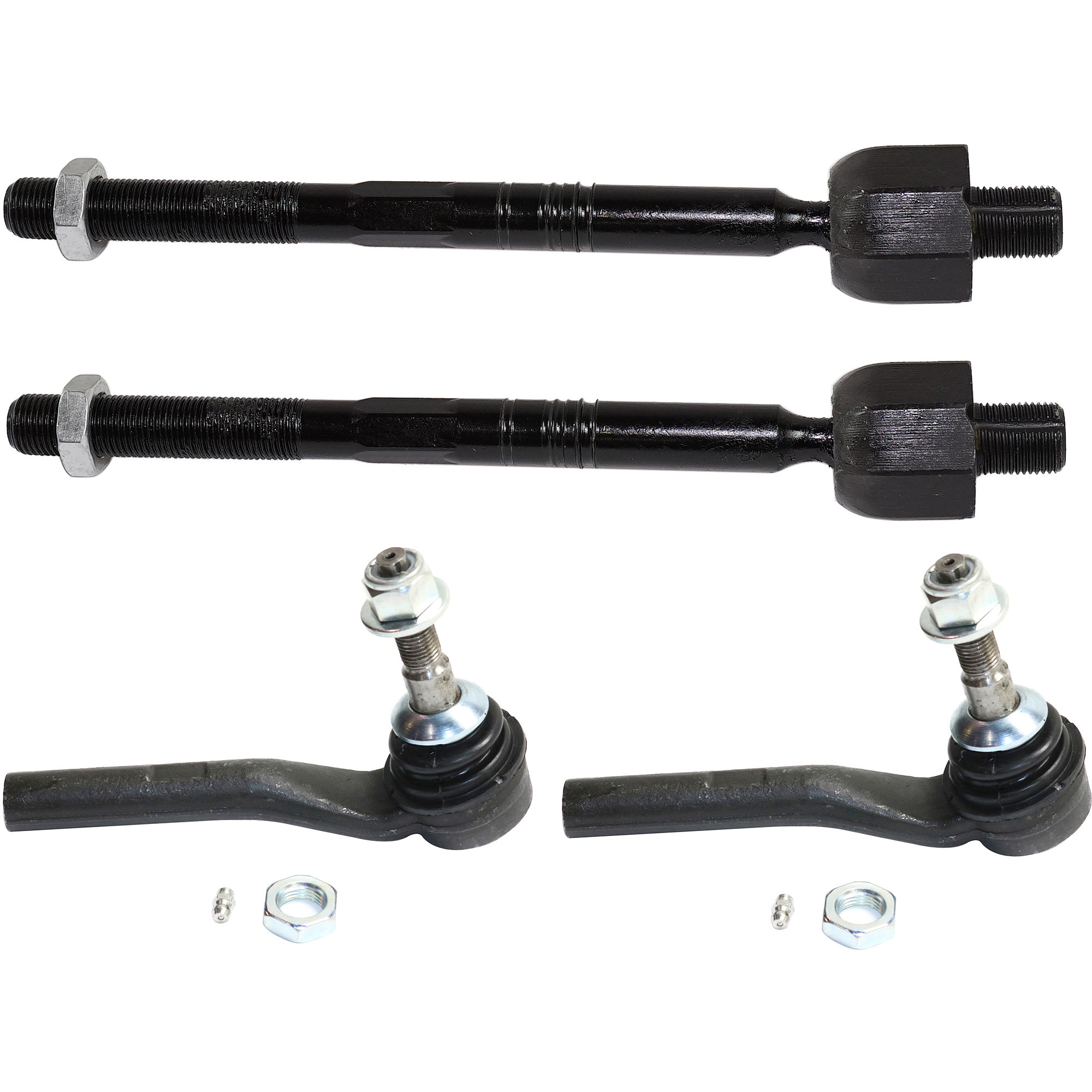 AM 5 SERIES 04-10 FRONT TIE ROD RH AND LH Inner and Outer Set of 4 SKU SET RB28210003-4 OEM 1015521-2693543-4012206-321067