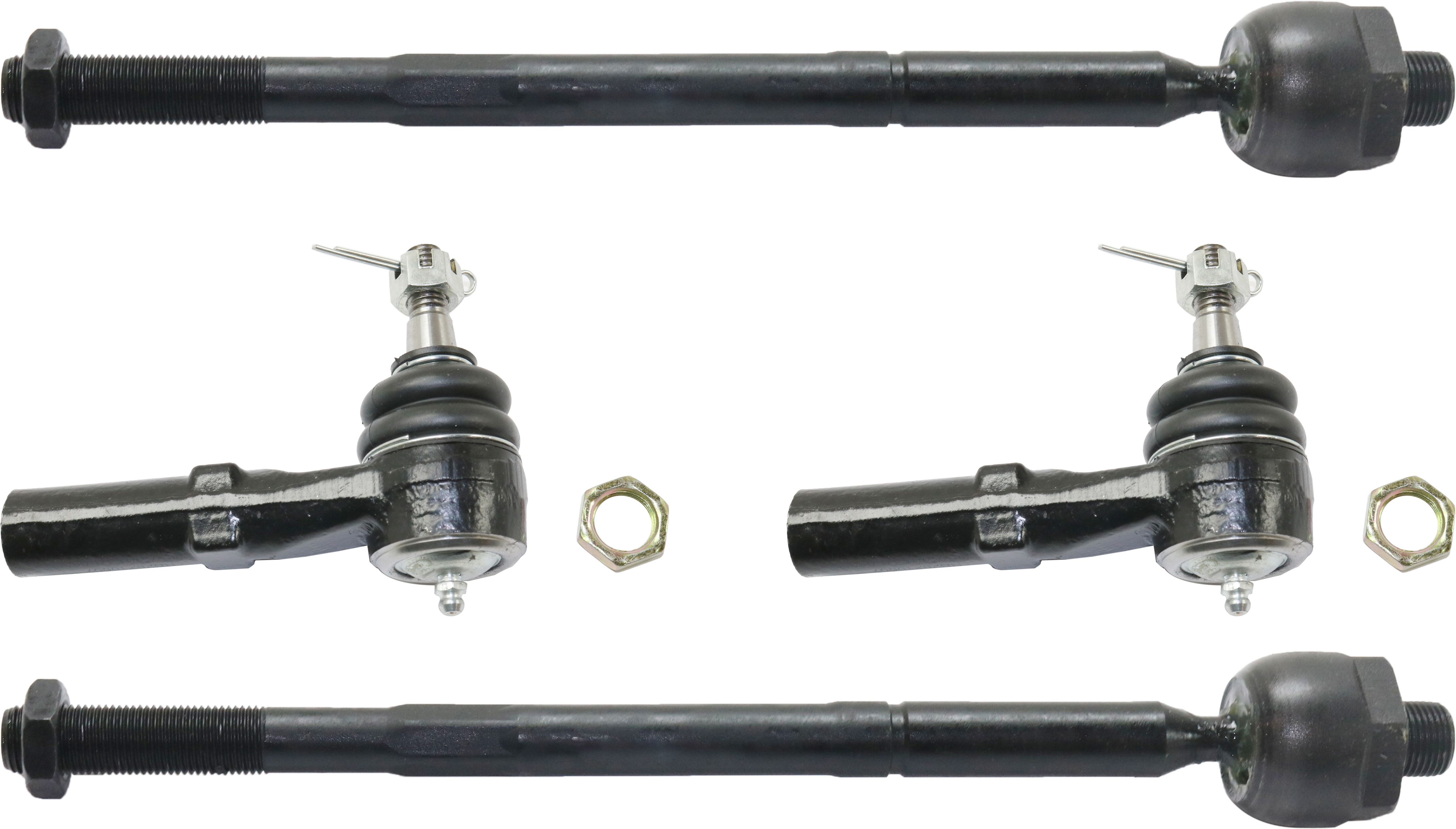 AM LACROSSE 10-16 XTS 14-19 FRONT TIE ROD RH AND LH Inner and Outer Set of 4 SKU SET RB28210009-4 OEM 1-327-199-613-272-000