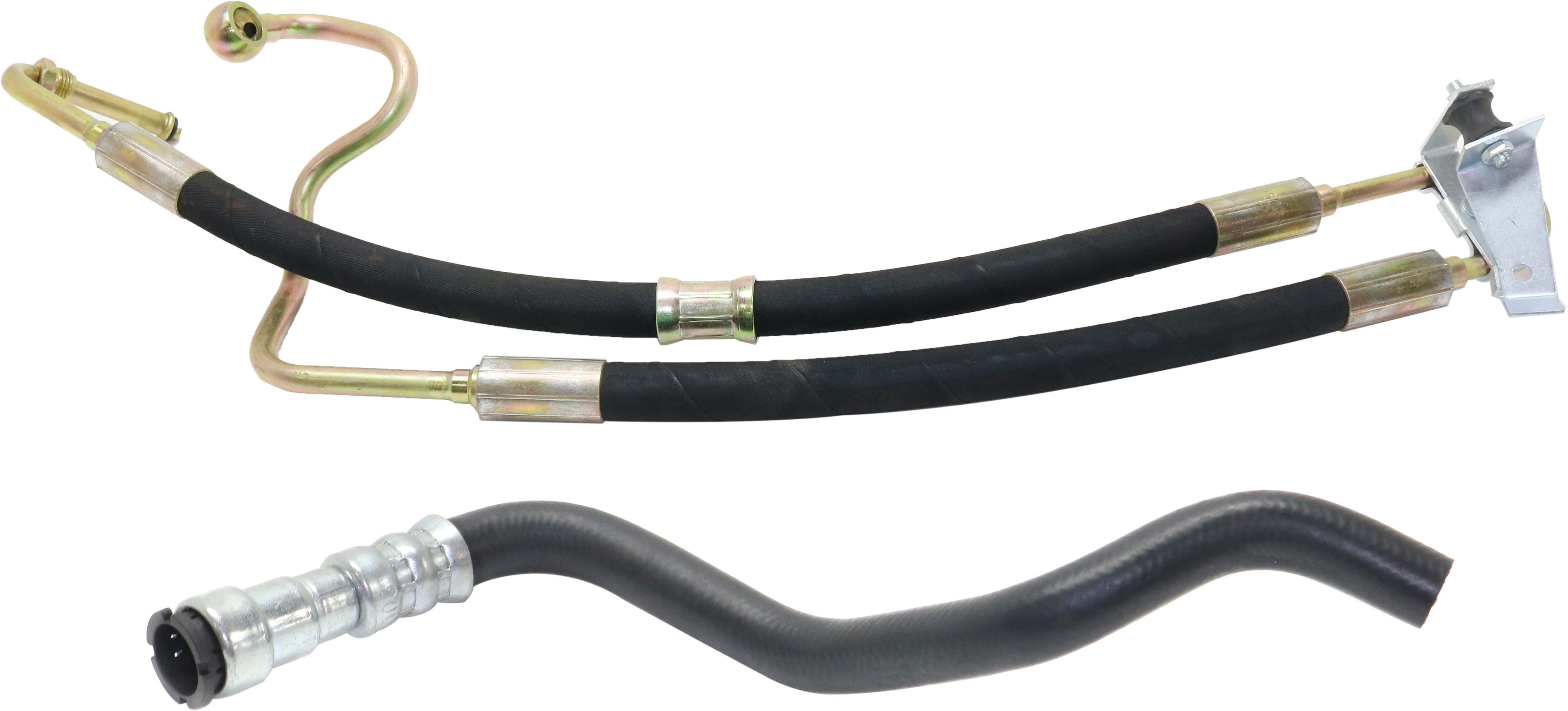 AM 3 SERIES 99-05 POWER STEERING PRESSURE HOSE Set of 2 with Return Hose SKU SET RB28990001-2 OEM 32416796390-32416764725