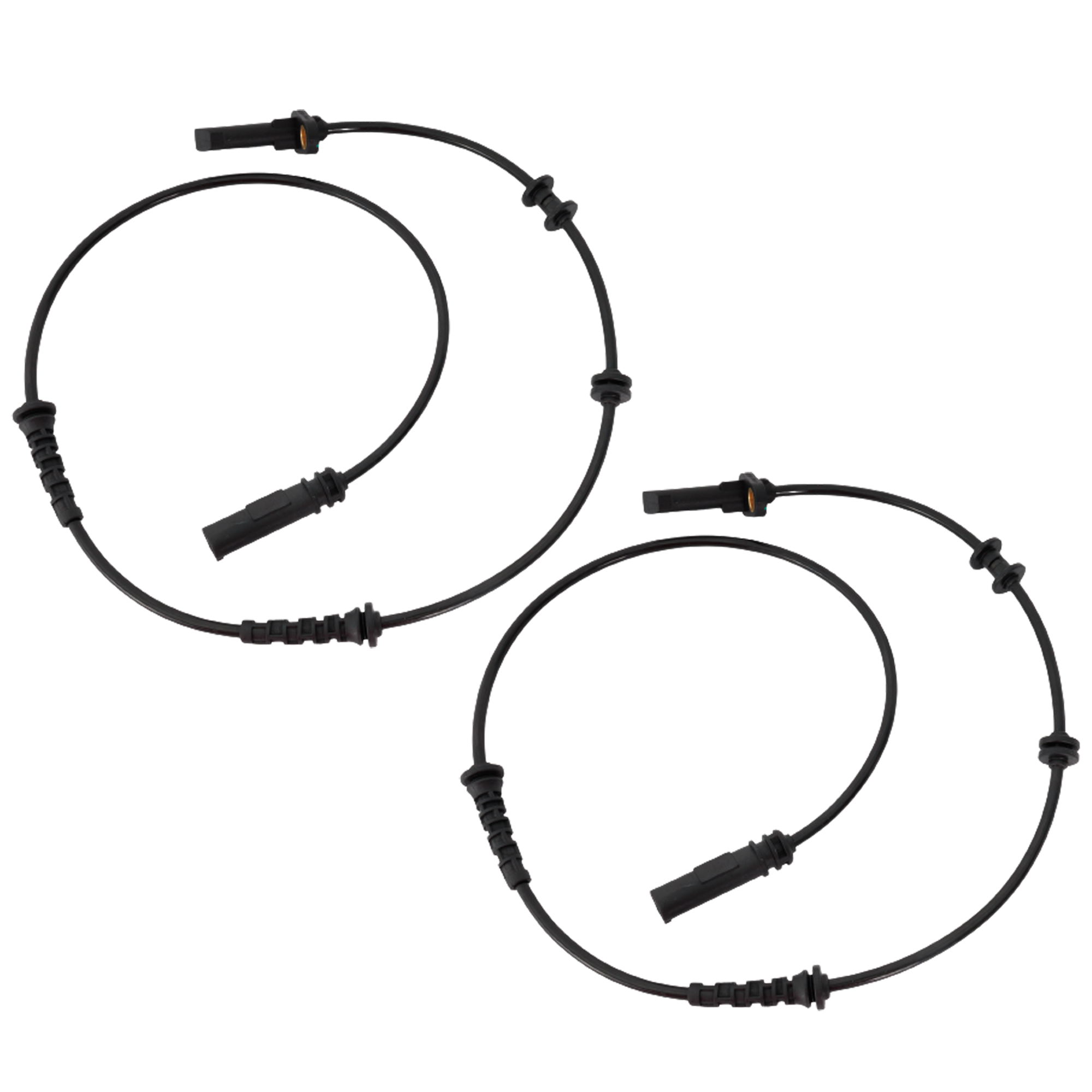 AM 7 SERIES 09-15 REAR ABS SPEED SENSOR RH AND LH Wheel Mounted w Harness SKU SET RB31080035-2 OEM 34526775864