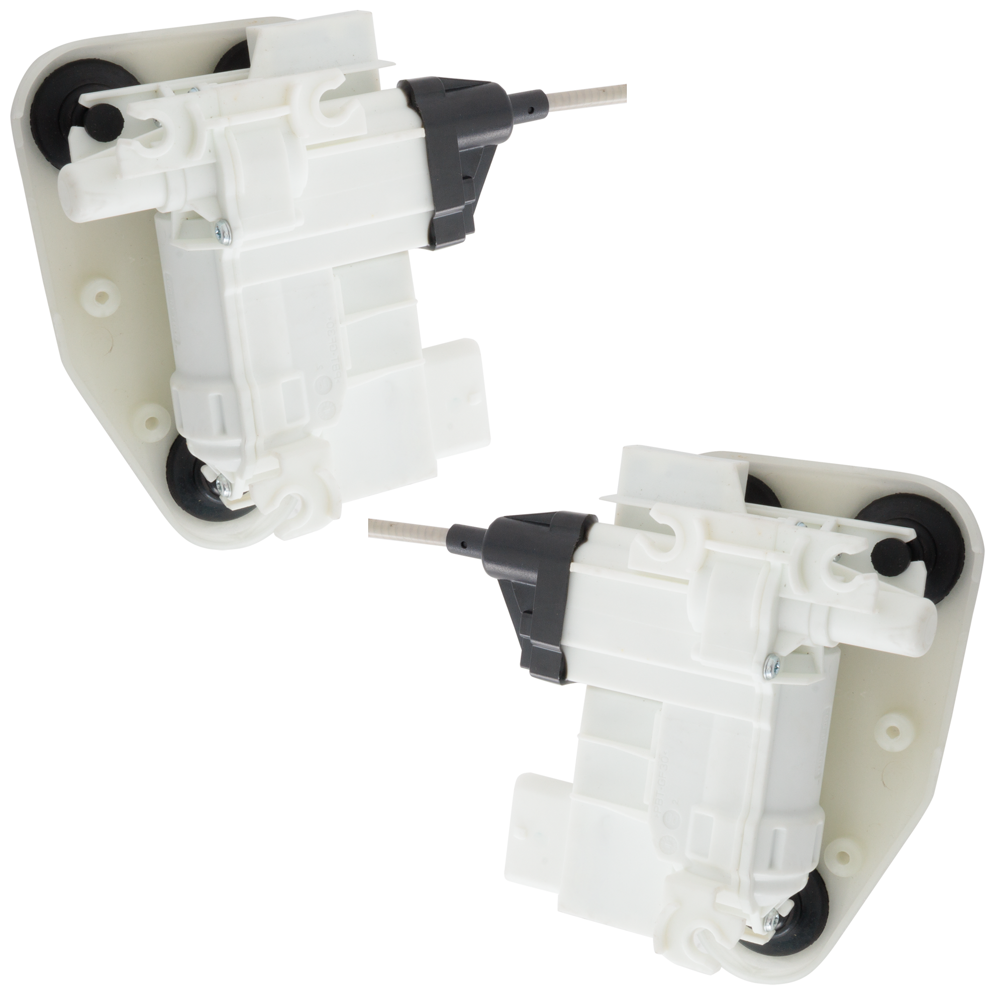 AM X5-14-18 REAR DOOR LOCK ACTUATOR RH AND LH w Soft Close Doors SKU SET RB31530031 OEM 51207419842-51207419841