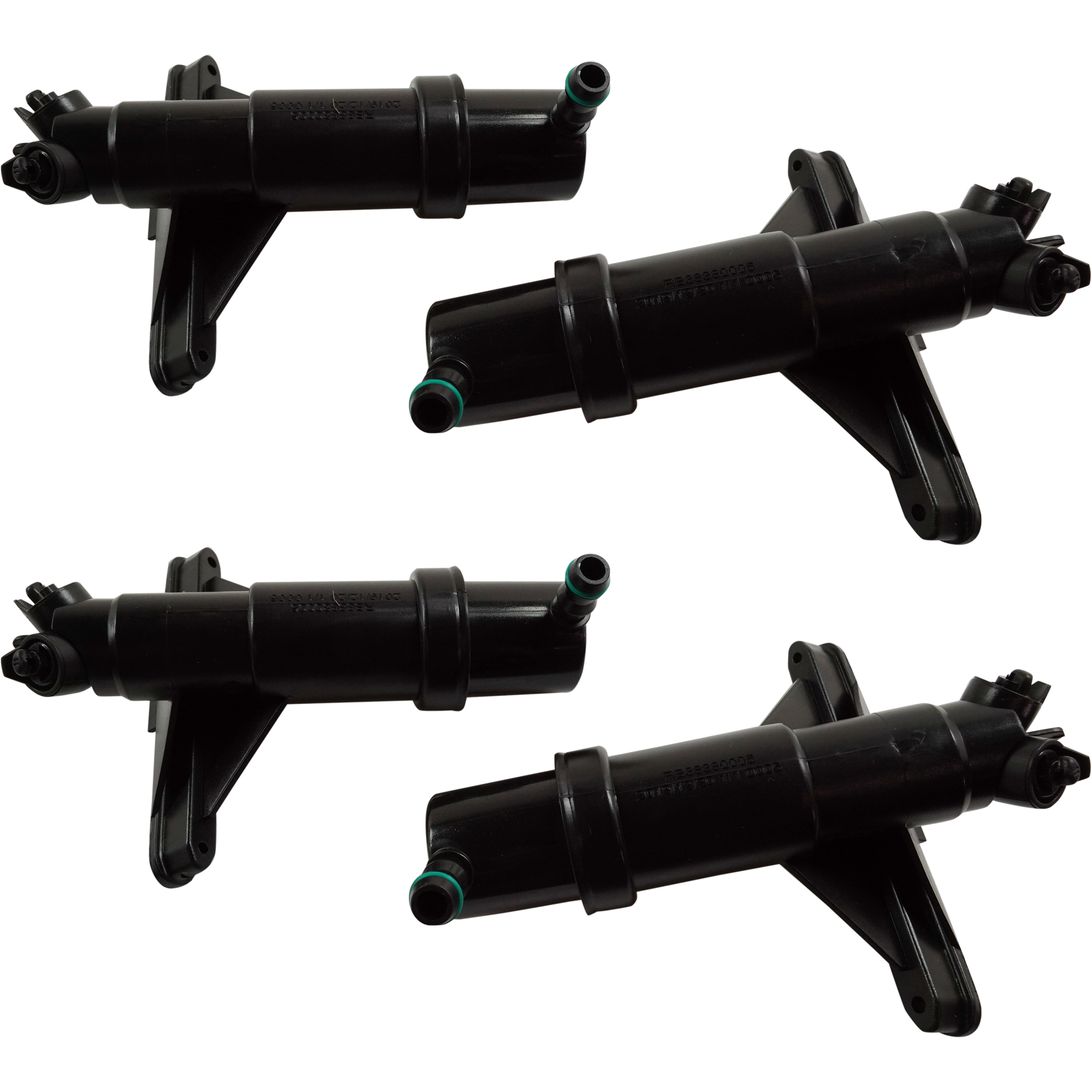 AM 5 SERIES 03-11 HEADLIGHT WASHER NOZZLE RH AND LH AND LH SKU SET RB38380005-2G OEM 61677038415-61677038416