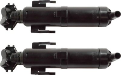 AM X3-11-14 HEADLIGHT WASHER NOZZLE RH and LH Set of 2 SKU SET RB38380006-2 OEM 61677251640
