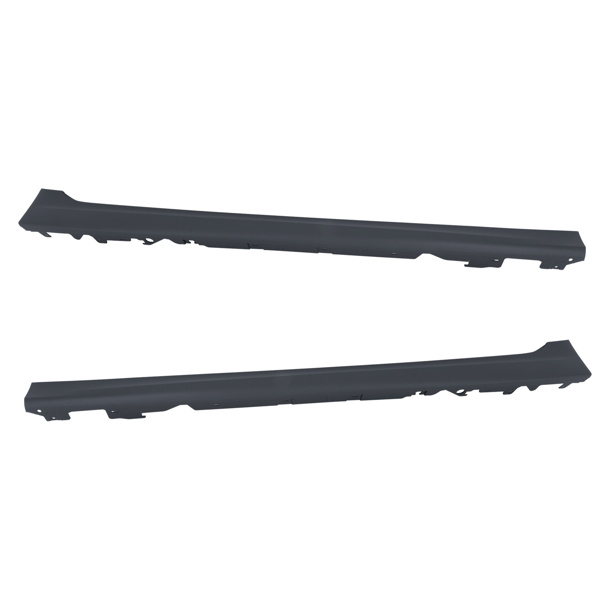 AM 330I 19-24 M340I 20-24 ROCKER PANEL COVER RH AND LH Primed Gray w o Entrance Lamp Luxury Line Sport Line w M Sport Pkg M Sport Line SKU SET RB43370005 Partslink BM1607113 BM1606113 OEM 51778099908-51778099907