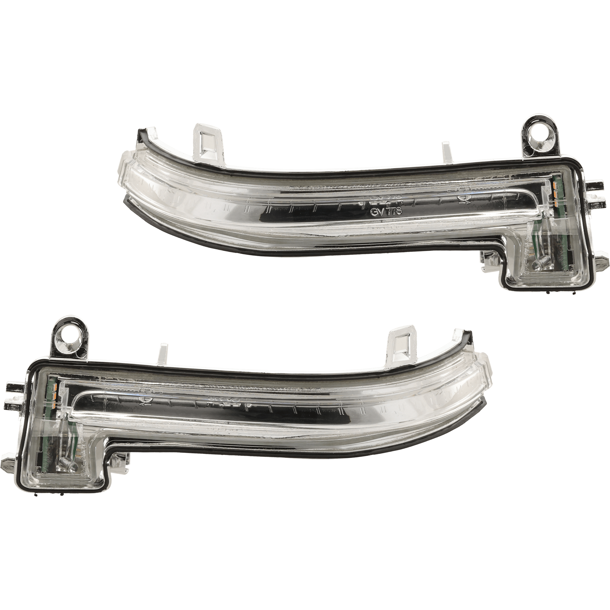 AM 3 SERIES 12-19-4 SERIES 14-20 MIRROR SIGNAL LAMP RH AND LH SKU SET RB47150003 Partslink BM1329100 BM1328100 OEM 63137280772-63137280771
