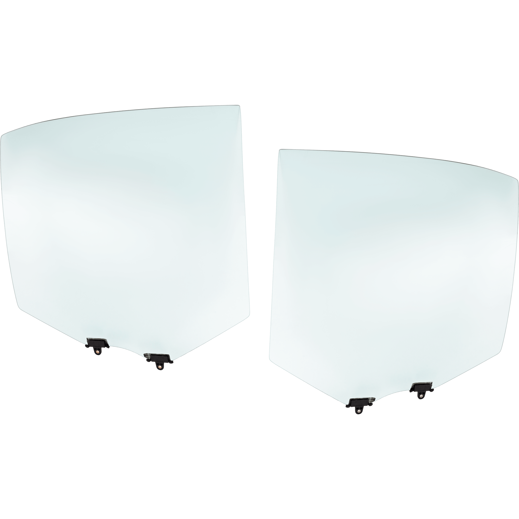 AM BUICK REGAL 97-04 CENTURY 97-05 REAR DOOR GLASS RH AND LH Greent Tint w Clip Sedan SKU SET RB48130001 OEM 10439234-10439235