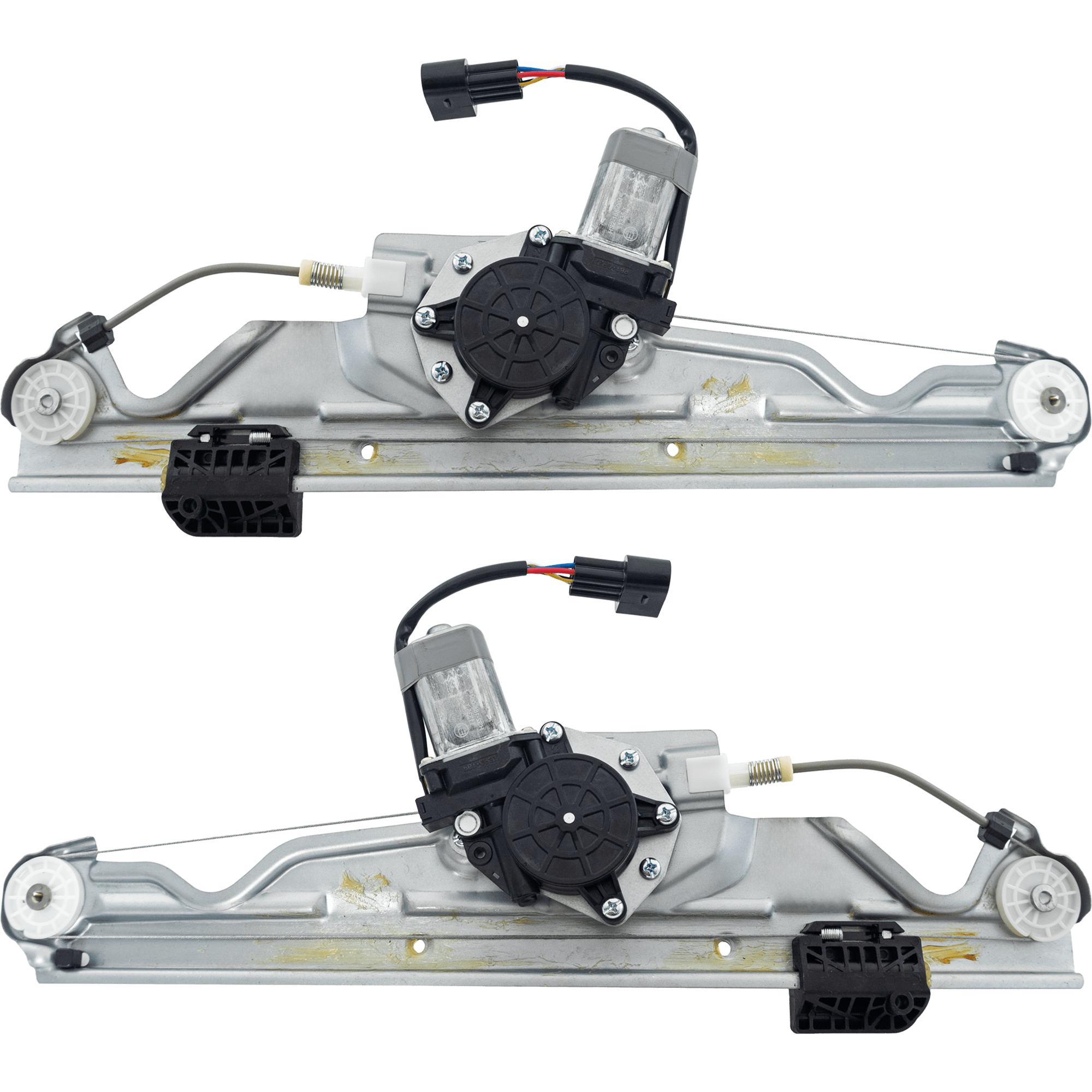 AM 5 SERIES 04-10 REAR WINDOW REGULATOR RH AND LH Power w Motor Base Model SKU SET RB49170021 OEM 51357184745 PFM 51357184746 PF