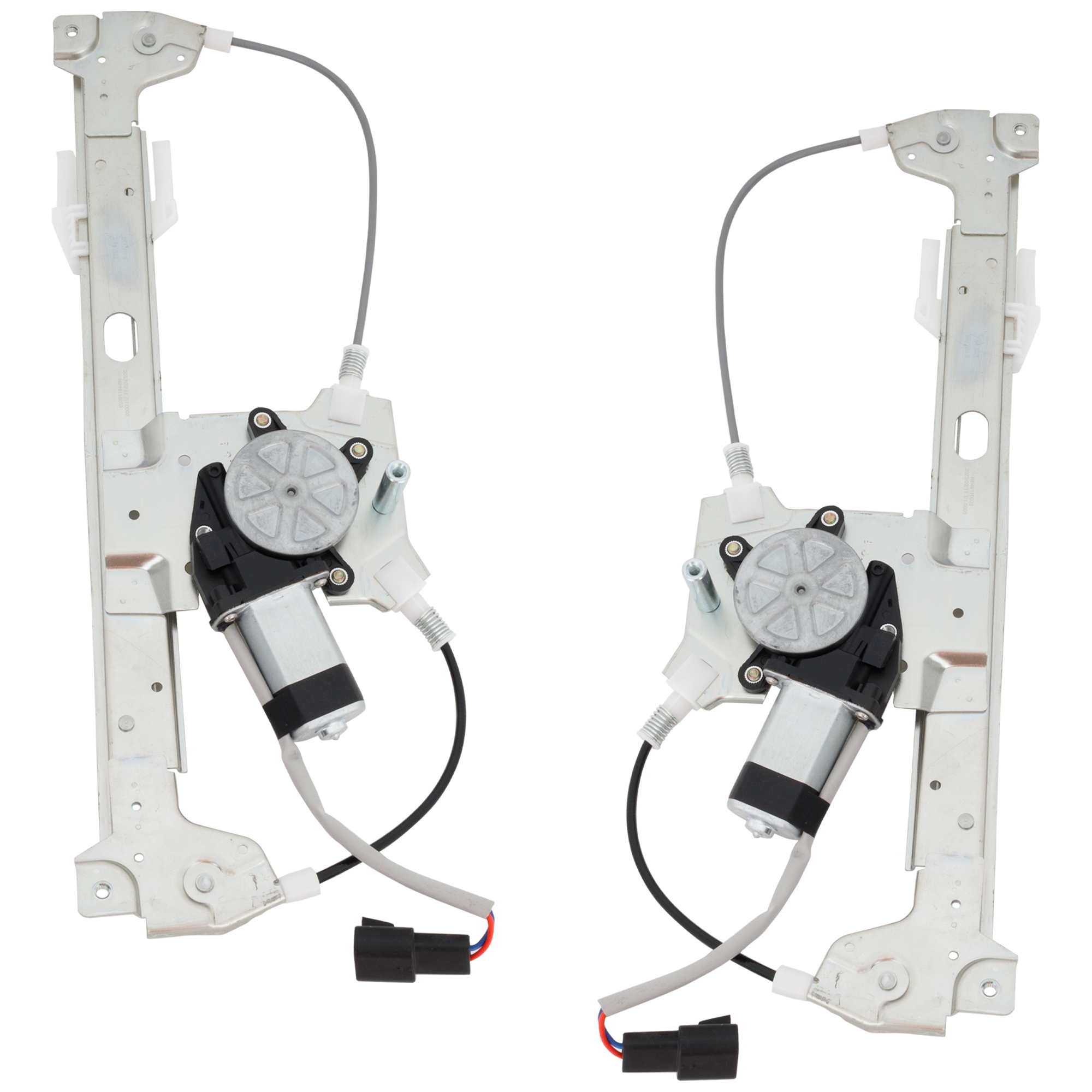 AM ALLURE 08-09 LACROSSE 05-09 REAR WINDOW REGULATOR RH AND LH Power w Motor SKU SET RB49170023 OEM 15880670-15880669
