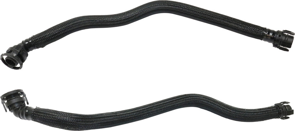 AM X6-08-14 BREATHER HOSE Set of 2 Cyl 1-4 and Cyl 5-8 Vent Pipe SKU SET RB54170008-2 OEM 11157575640-11157575641