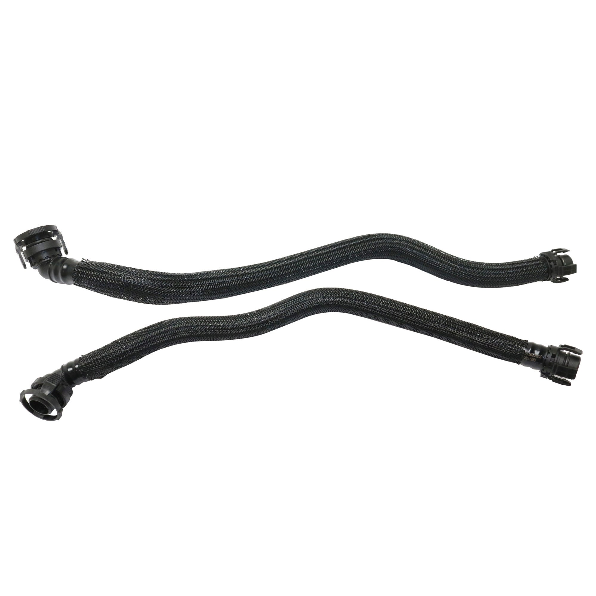 AM X6-08-14-750i 09-12 BREATHER HOSE RH AND LH Vent Pipe Cyl 1-4 SKU SET RB54170008 OEM 11157575640-11157575641