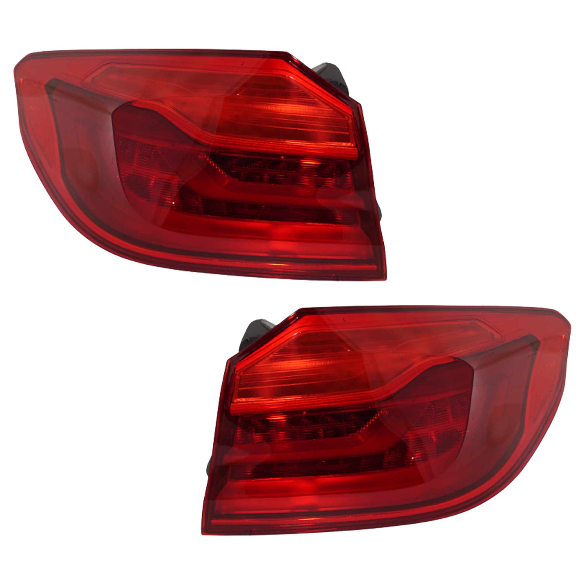 AM 5 SERIES 17-20 TAIL LAMP RH AND LH Outer Assembly LED Sedan SKU SET RB73010025 Partslink BM2805129 BM2804129 OEM 63217376470-63217376469