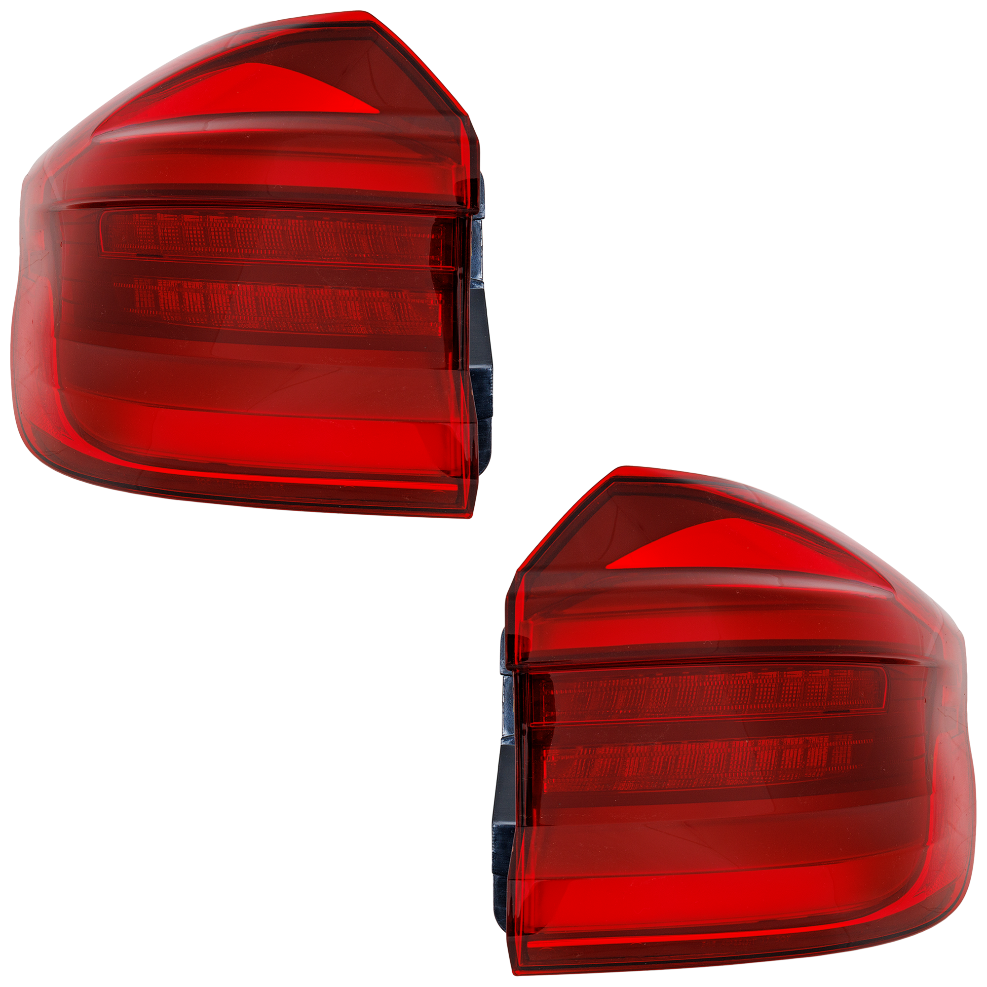 AM X3-18-21 TAIL LAMP RH AND LH Outer Assembly LED w Cornering Headlight w o Logo SKU SET RB73010051A Partslink BM2805136 BM2804136 OEM 63219853374-63219853373