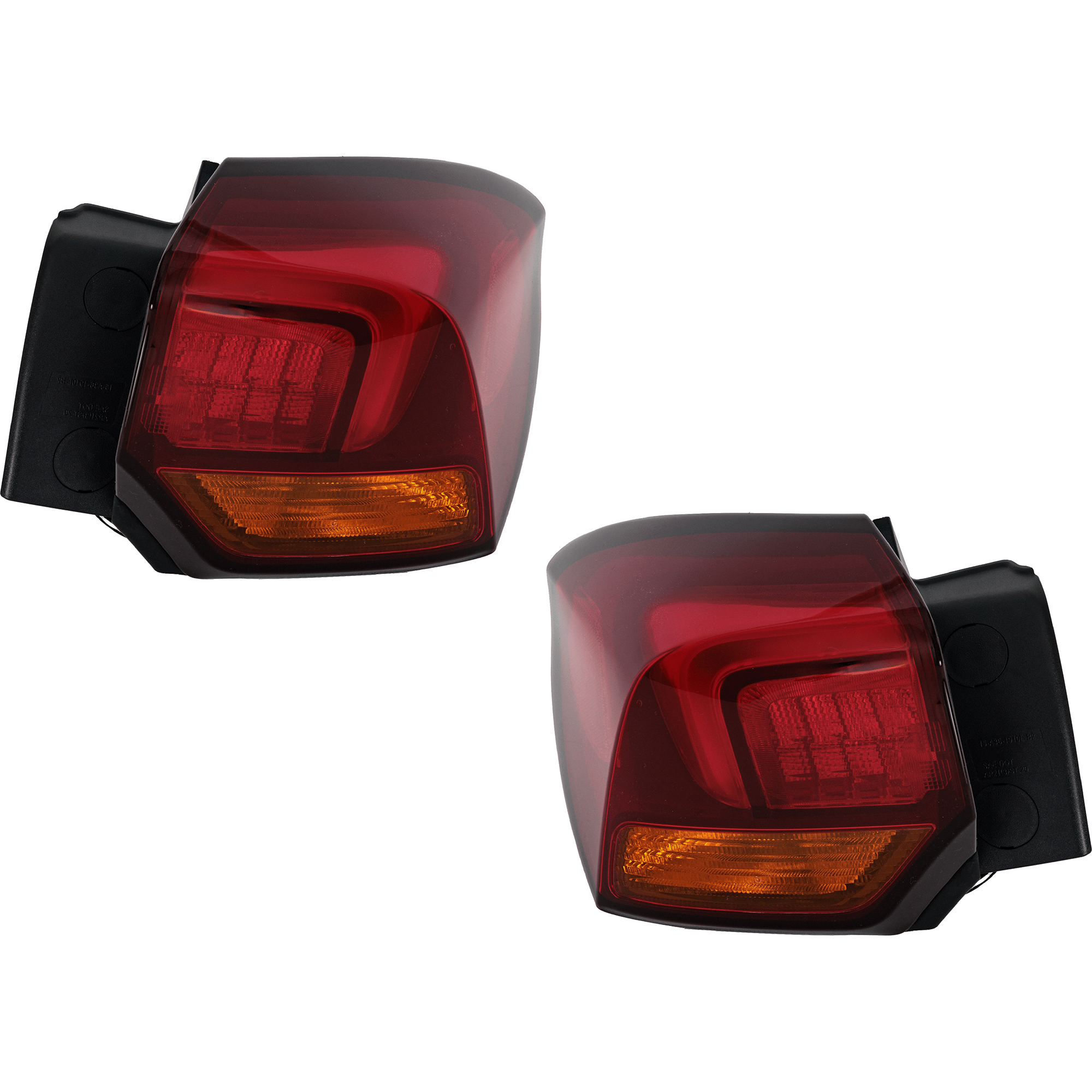 AM ENCORE GX 20-20 TAIL LAMP RH AND LH Outer Assembly LED 2nd Design CAPA SKU SET RB73010065AQ Partslink GM2804149C GM2805149C OEM 42747396-42747397