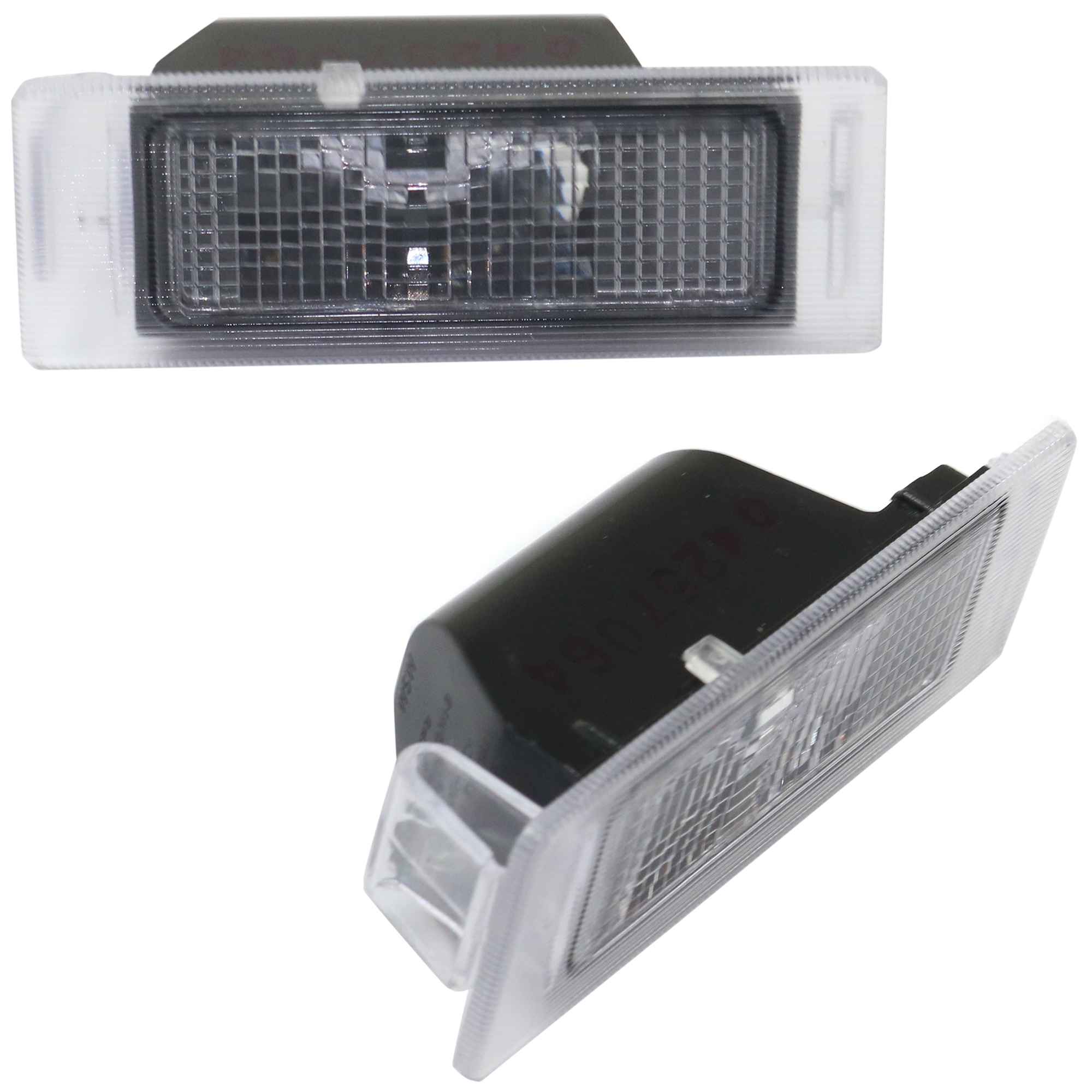 AM LACROSSE 10-19 IMPALA 14-20 REAR LICENSE PLATE LAMP RH=LH Lens Housing CAPA SKU SET RB73290003Q 2 Partslink GM2870100C OEM 13502178