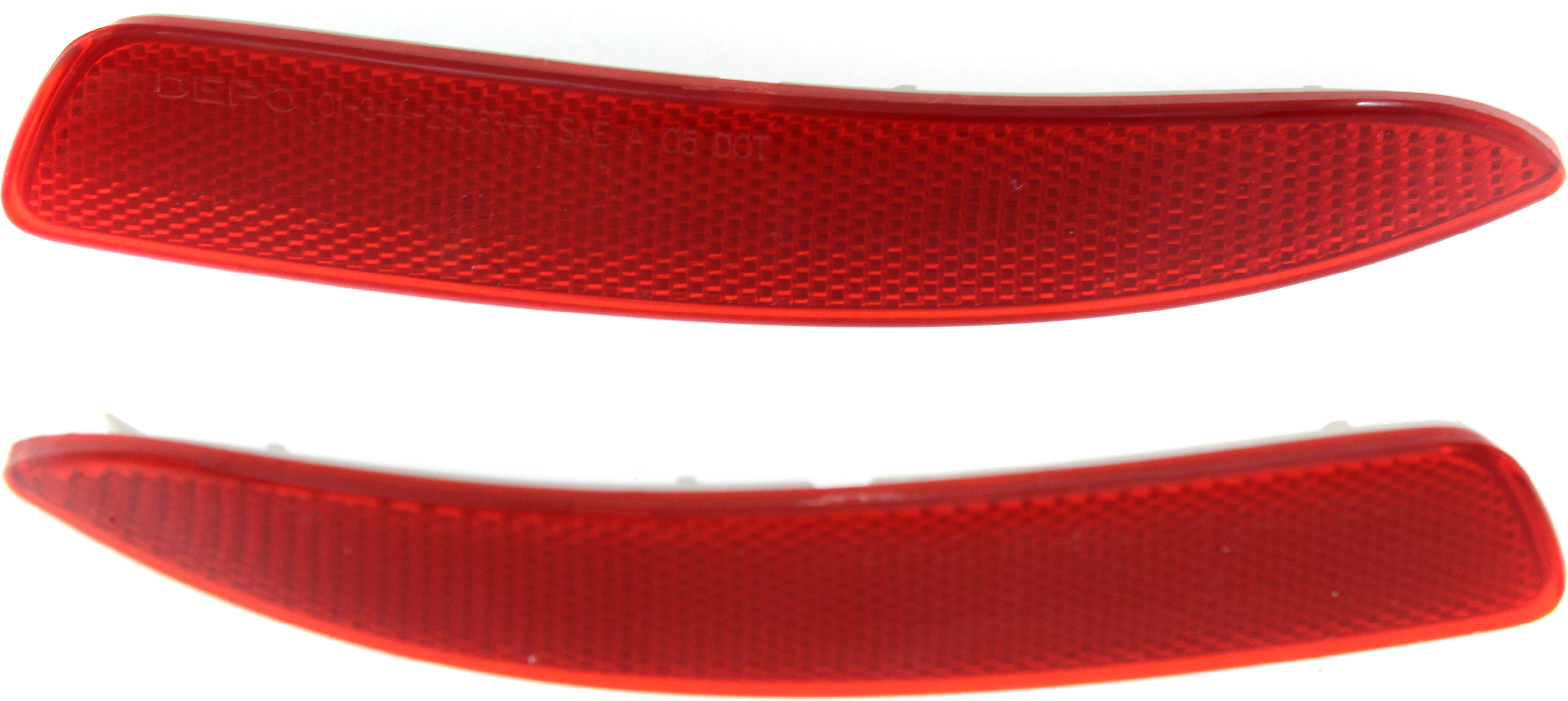 AM X5-07-13 REAR BUMPER REFLECTOR RH and LH �For Model w M Pkg P337A or M Exterior Equipment S7M5A CAPA SKU SET RB73490001Q Partslink BM1184106C BM1185106C OEM 63217158949-63217158950
