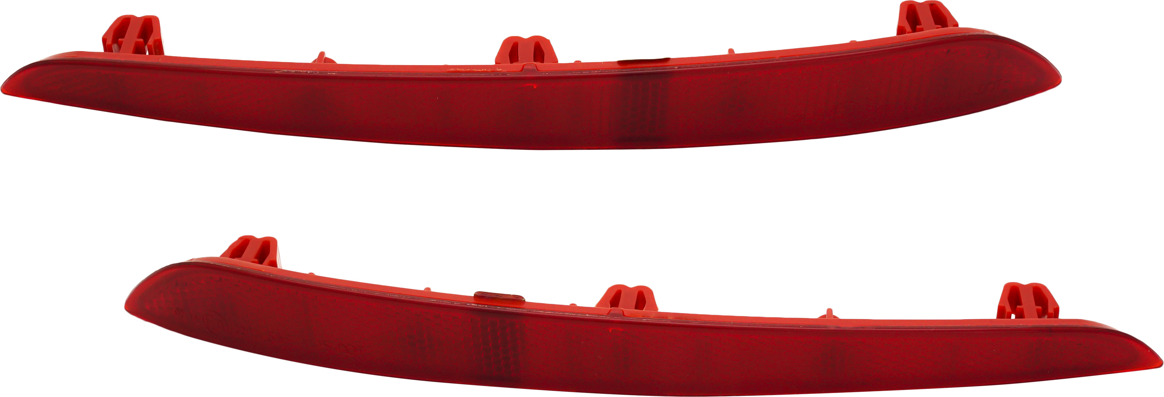 AM 5 SERIES 17-20 REAR BUMPER REFLECTOR RH and LH Set of 2 Hybrid 18-18 w o M Pkg CAPA SKU SET RB73490019Q Partslink BM1184112C BM1185112C OEM 63147388765-63147388766