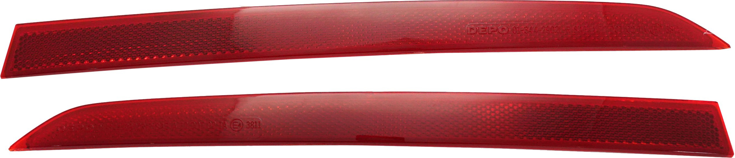 AM 3 SERIES 13-19 REAR BUMPER REFLECTOR RH and LH 12-18 Sedan Wagon with M Sport Package SKU SET RB73490021 Partslink BM1185103 BM1184103 OEM 63147847166-63147847165